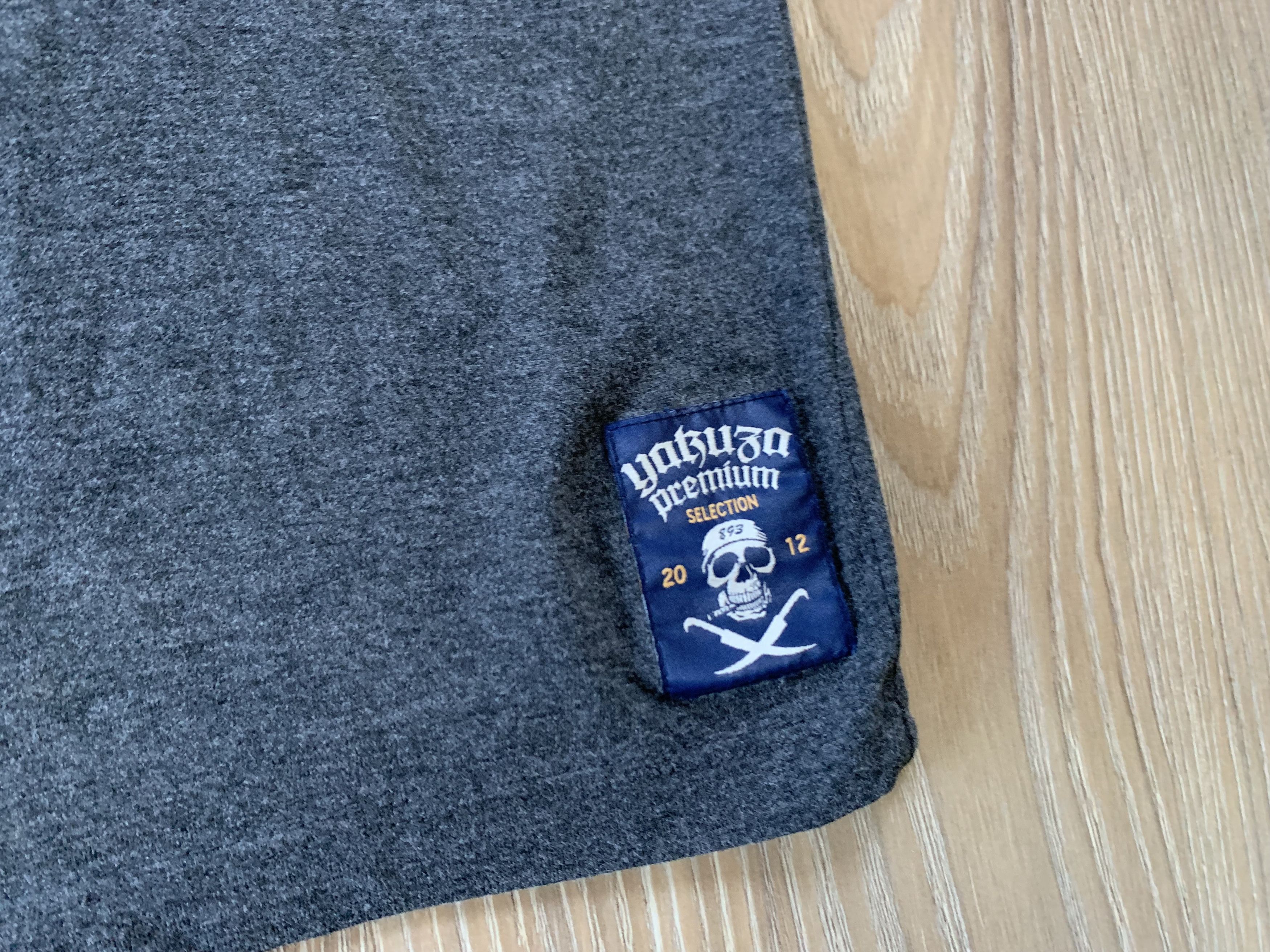 Edition Japan × Japanese Brand Vintage Yakuza Grey Printed Sleeveless T-Shirt Size US S / EU 44-46 / 1 - 6 Thumbnail