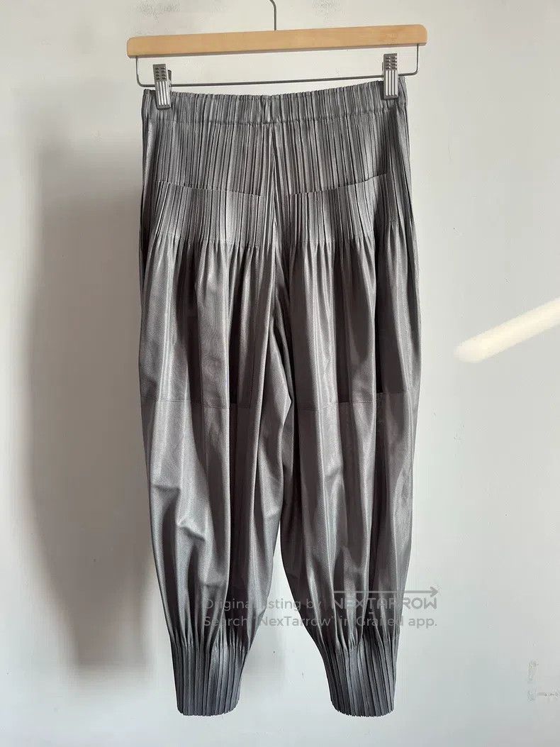 Issey Miyake Issey Miyake Gray Pants Size 25" / US 0 / IT 36 - 2 Thumbnail