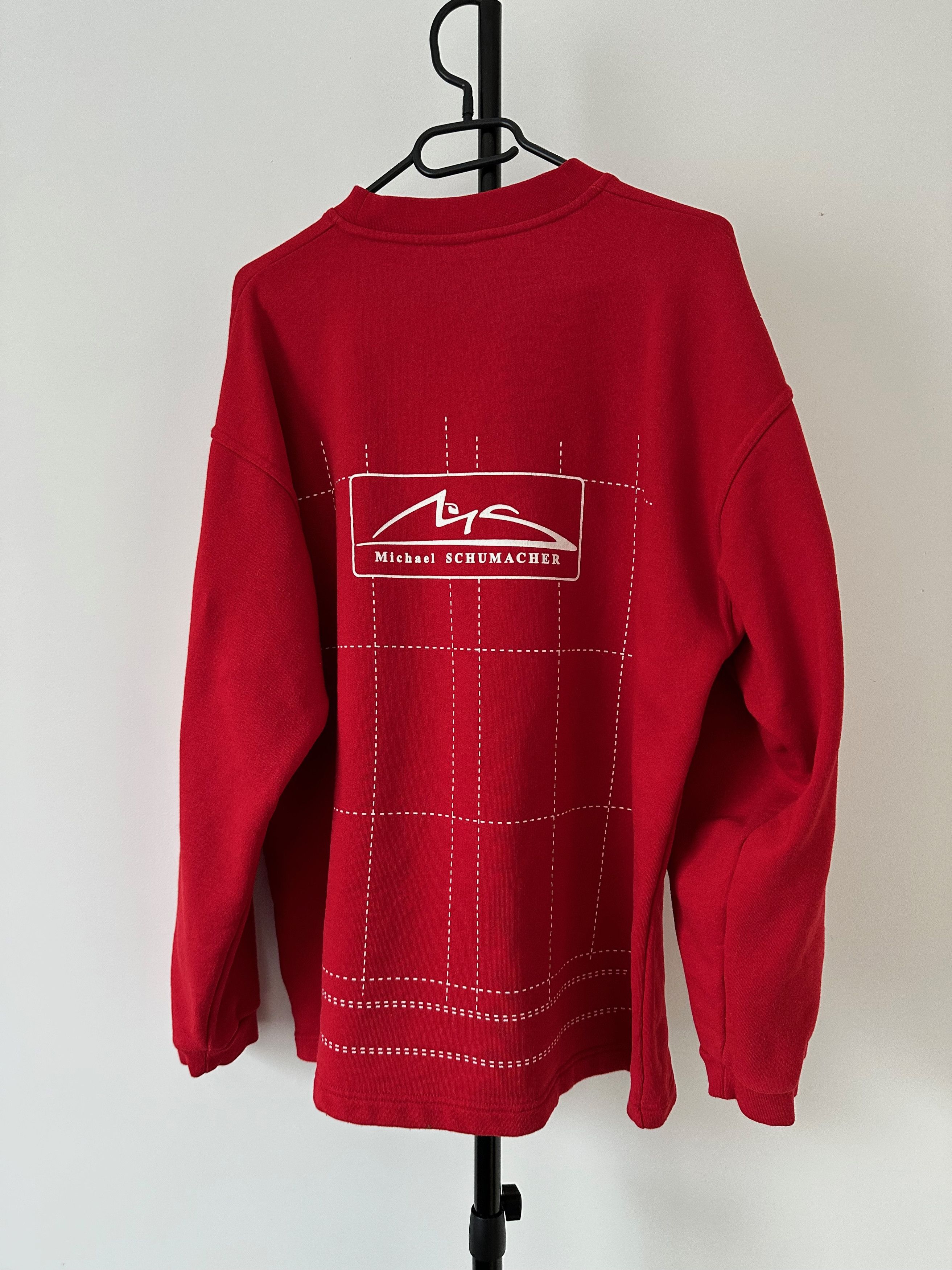 Ferrari 1995 Michael Schumacher Ferrari F1 Formula 1 Racing Uno Size US L / EU 52-54 / 3 - 11 Thumbnail
