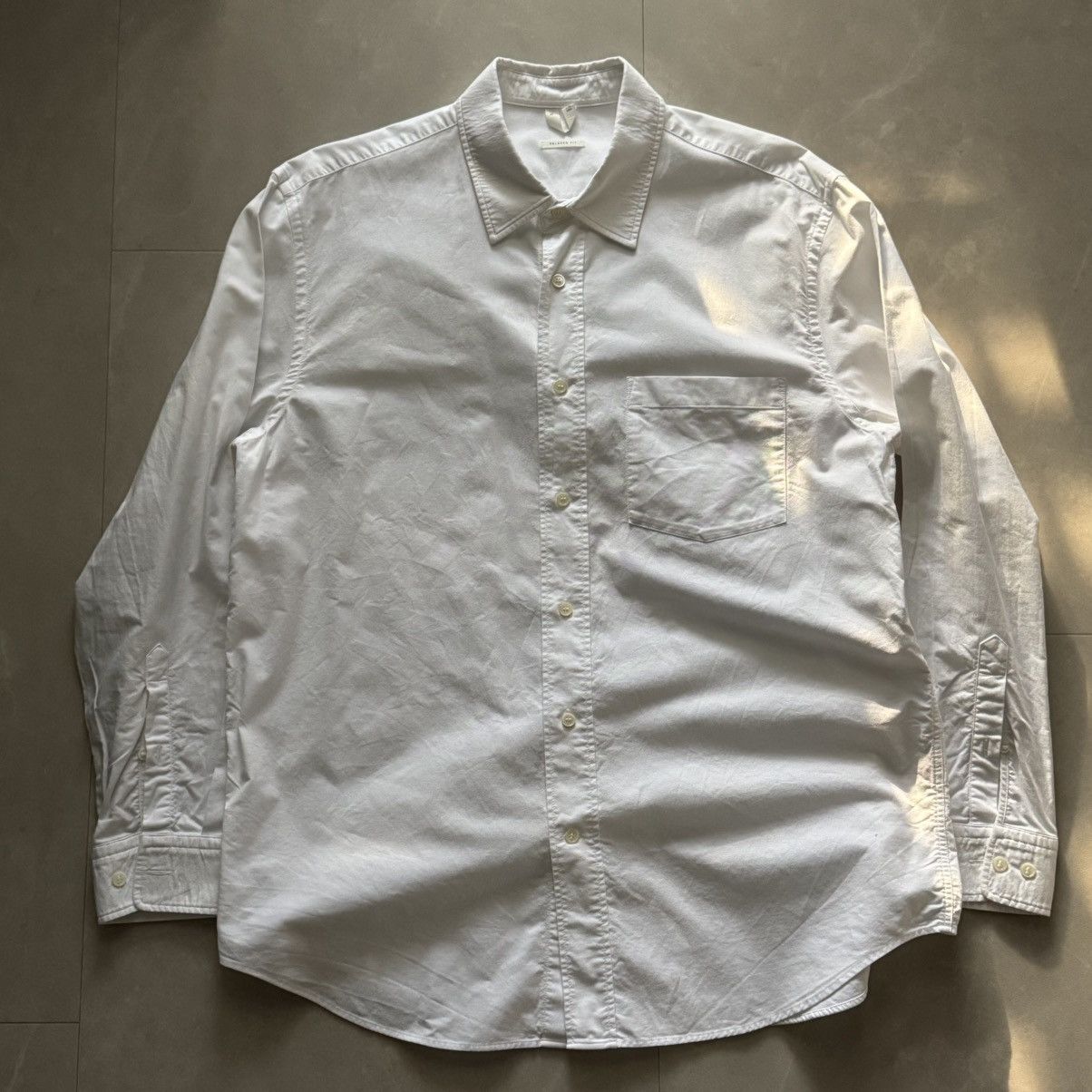 Arket Arket Relaxed Oxford Shirt White 48 Size US M / EU 48-50 / 2 - 1 Thumbnail