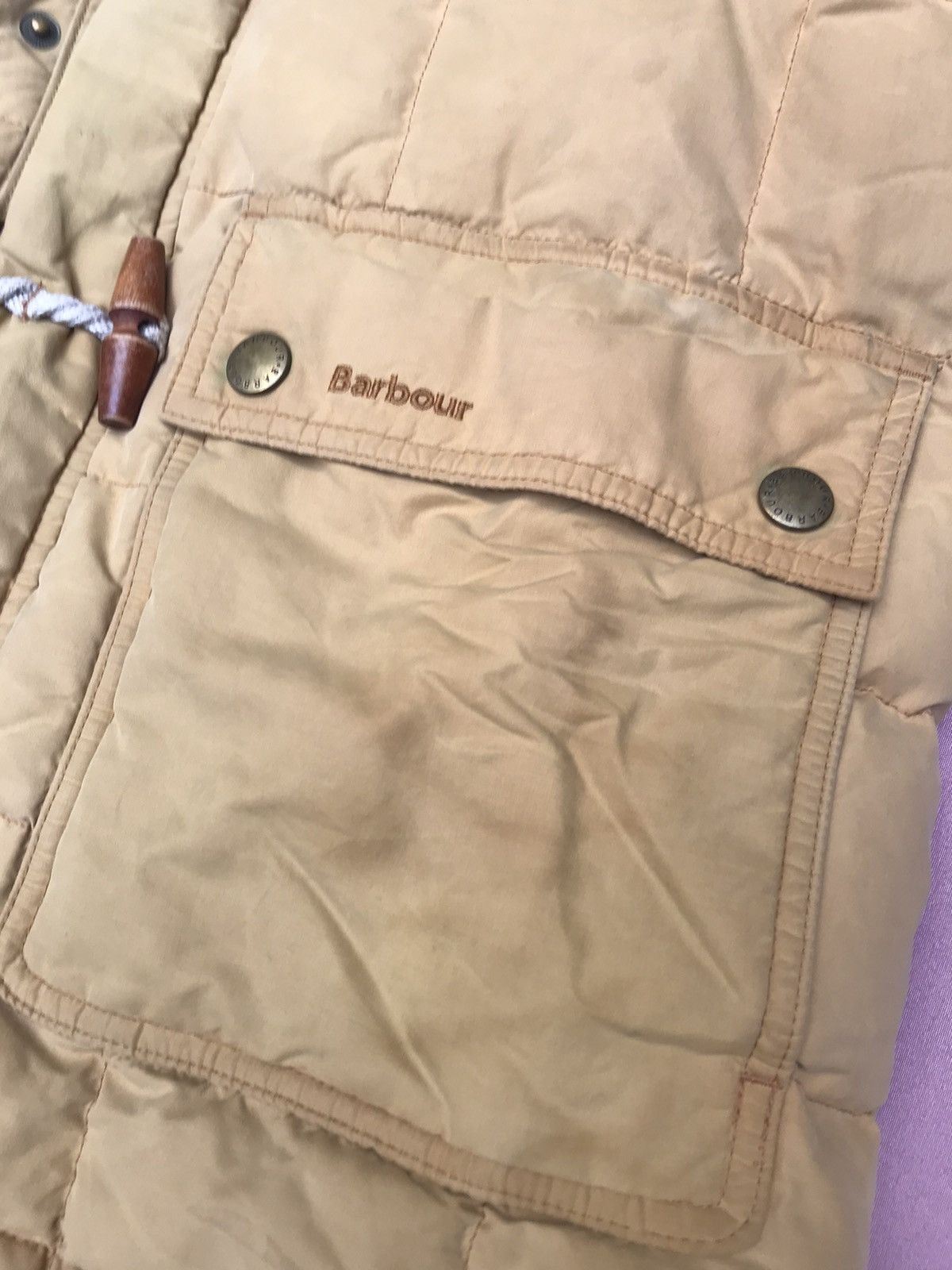 Barbour BARBOUR MADE IN ENGLAND DOWN AND FEATHER QUILTED JACKET Size US L / EU 52-54 / 3 - 5 Thumbnail