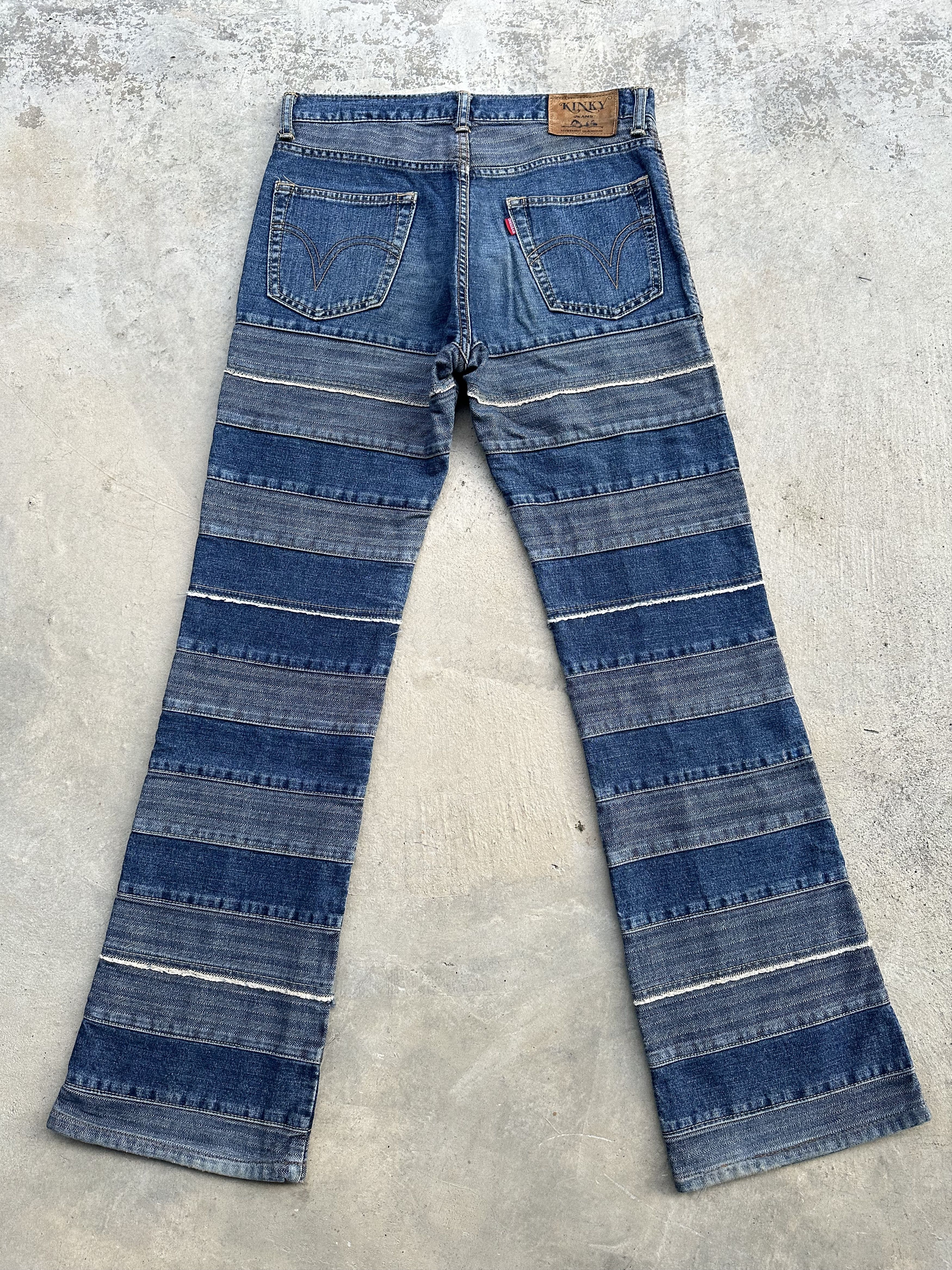 パンツ hysteric glamour hagi jeans rare Vintage Hysteric Glamour Hagi Denim Indigo Hysteric Flared