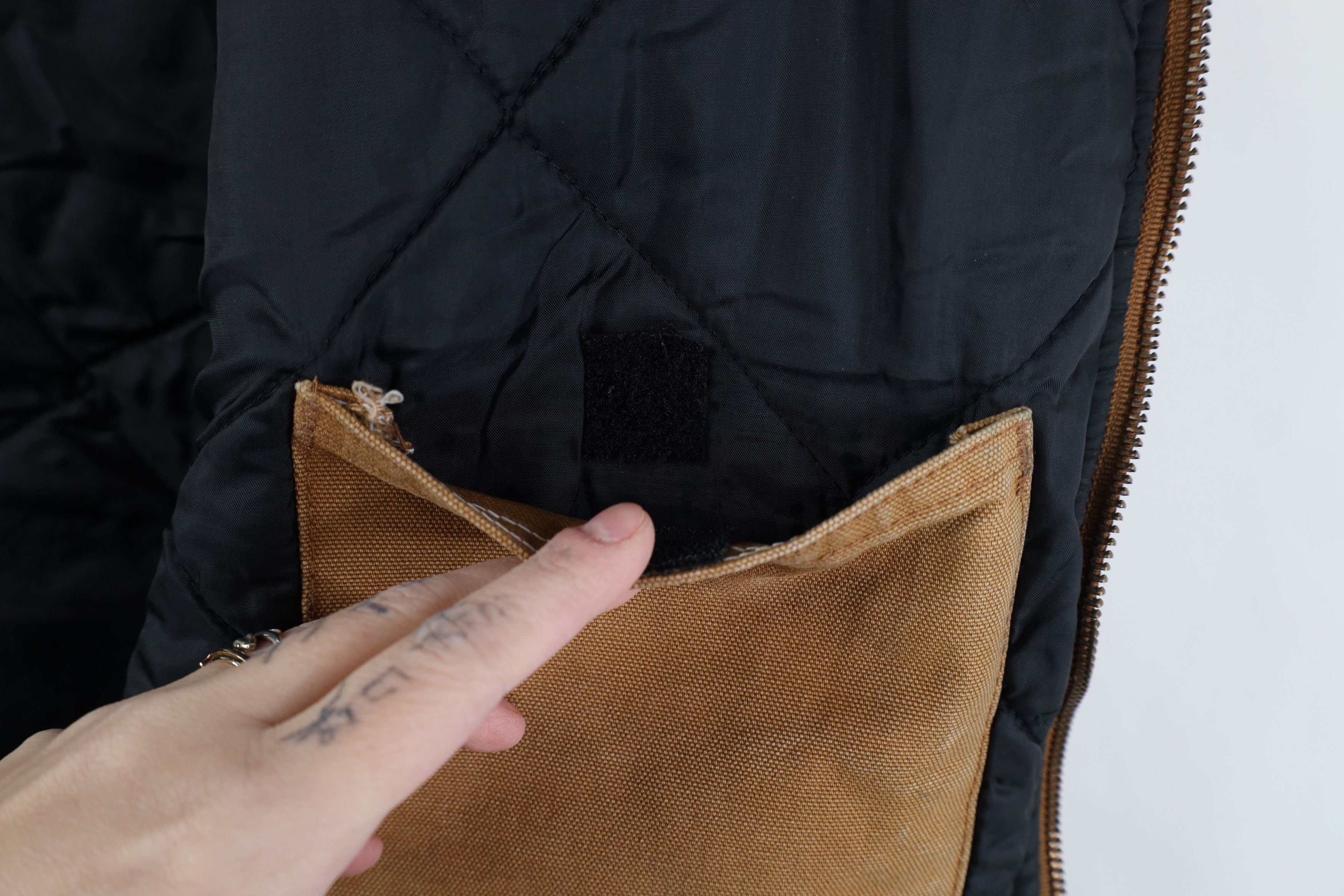 Carhartt Vintage Carhartt Quilted Canvas Vest Jacket Duck Brown Size US XXL / EU 58 / 5 - 11 Thumbnail