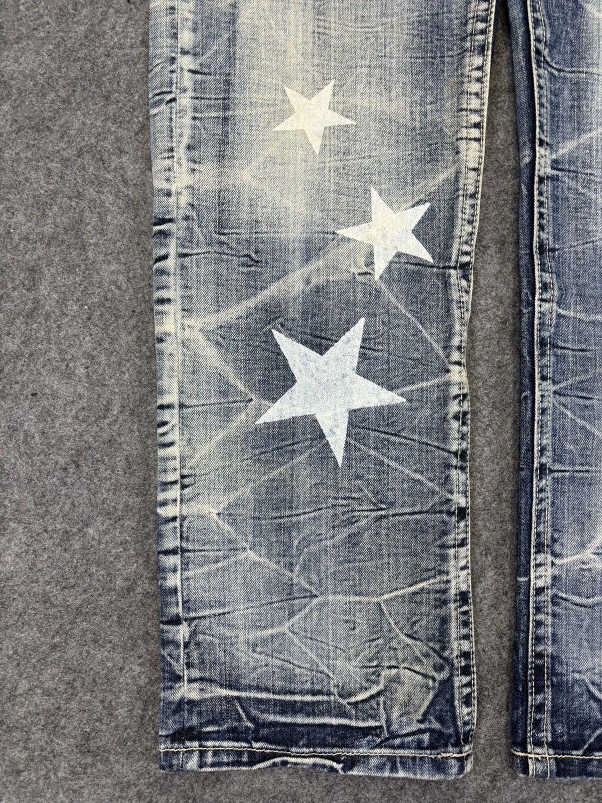 Seditionaries Very Rare Balism Crazy Wash Distressed Denim F696 Size US 32 / EU 48 - 7 Thumbnail