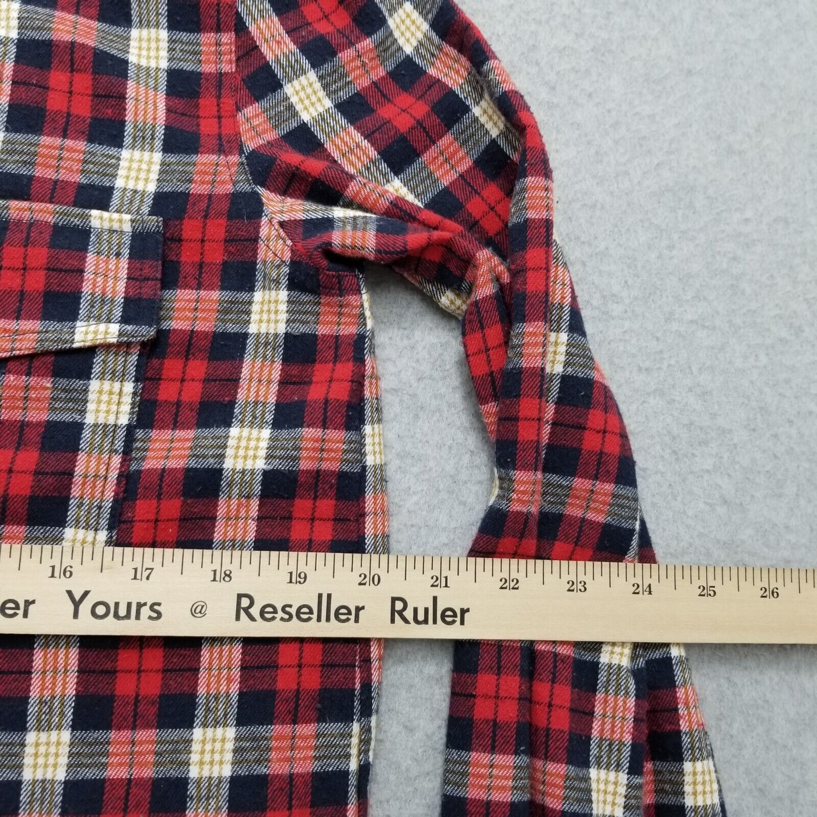 Other Entro Shirt Womens Small Plaid Flannel Button Up Pockets Size S / US 4 / IT 40 - 8 Thumbnail