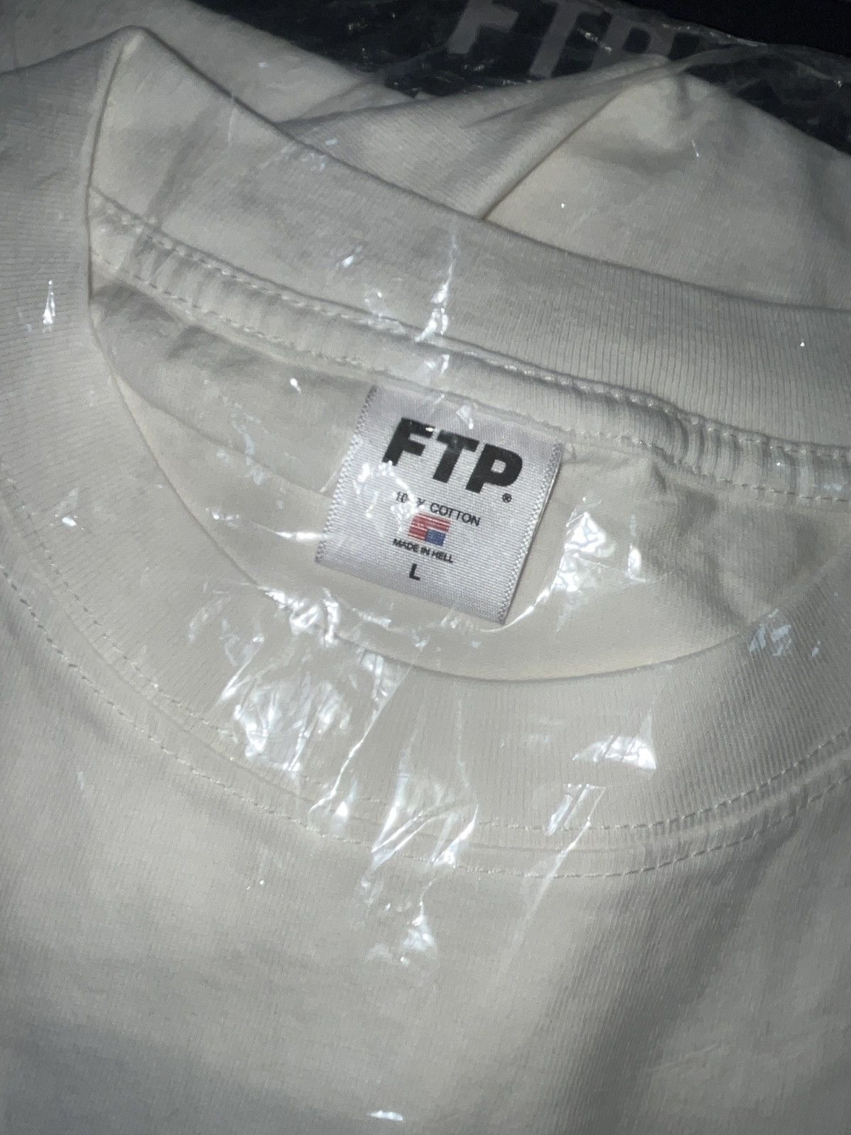 Fuck The Population FTP + SLAWN DOG TEE (WHITE) Size US L / EU 52-54 / 3 - 4 Thumbnail