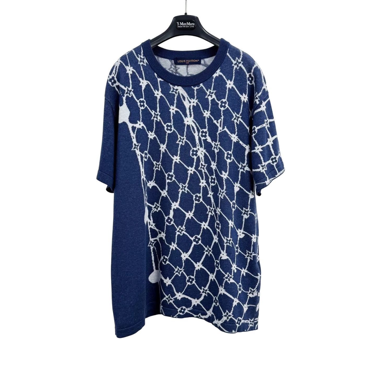 Louis Vuitton Louis Vuitton Monogram Knit T-Shirt Size M Size US M / EU 48-50 / 2 - 1 Thumbnail