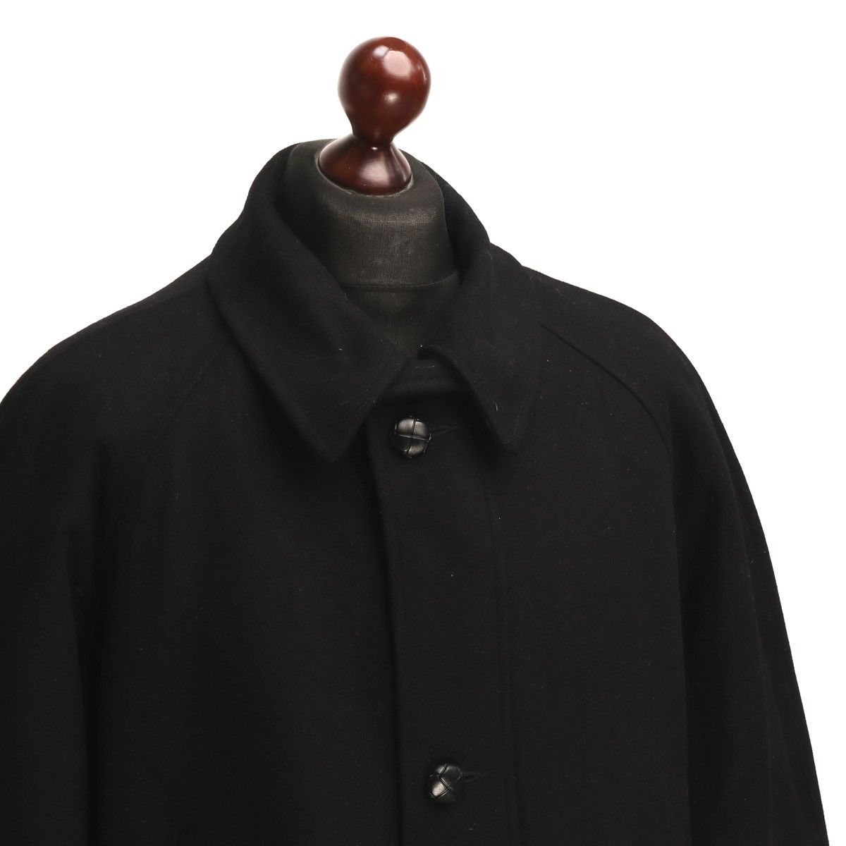 Baracuta Men’s BARACUTA Coat Wool Full Zip Jacket Black Size: XXL Size US XXL / EU 58 / 5 - 6 Thumbnail