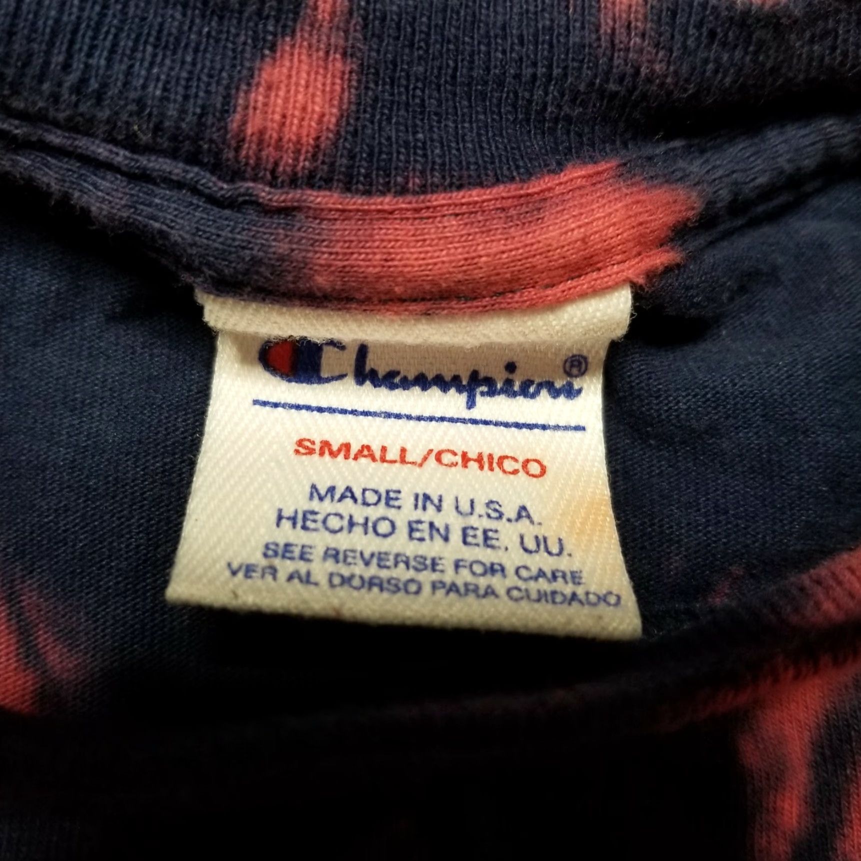 Champion VINTAGE Champion Women’s S Short Sleeve Cropped T-Shirt Reverse Dye USA Made Size S / US 4 / IT 40 - 6 Thumbnail