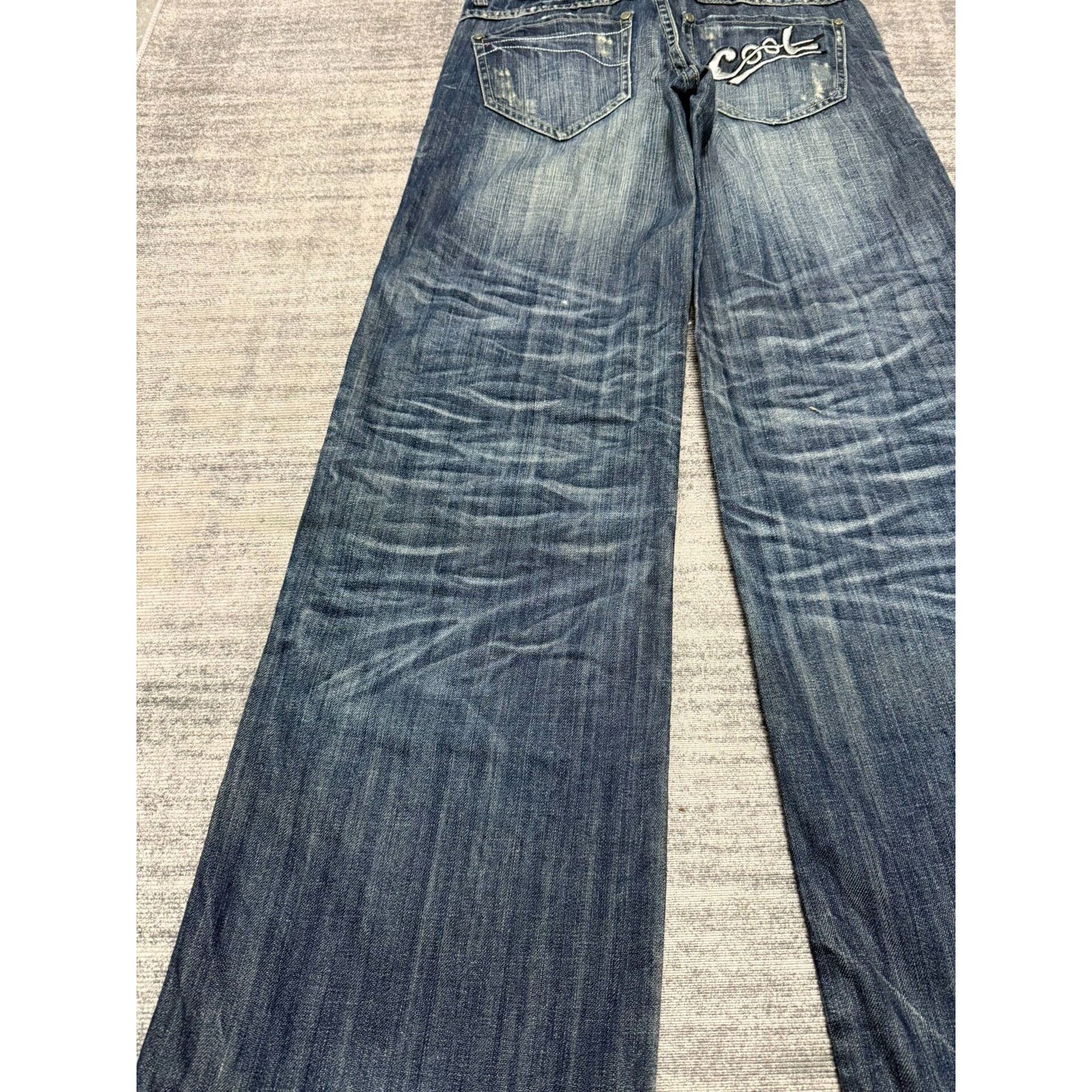Hysteric Glamour × Japanese Brand × Vintage Japanese Vintage Faded Blue Denim Women's Low-Rise Jeans Size 30" / US 8 / IT 44 - 5 Thumbnail
