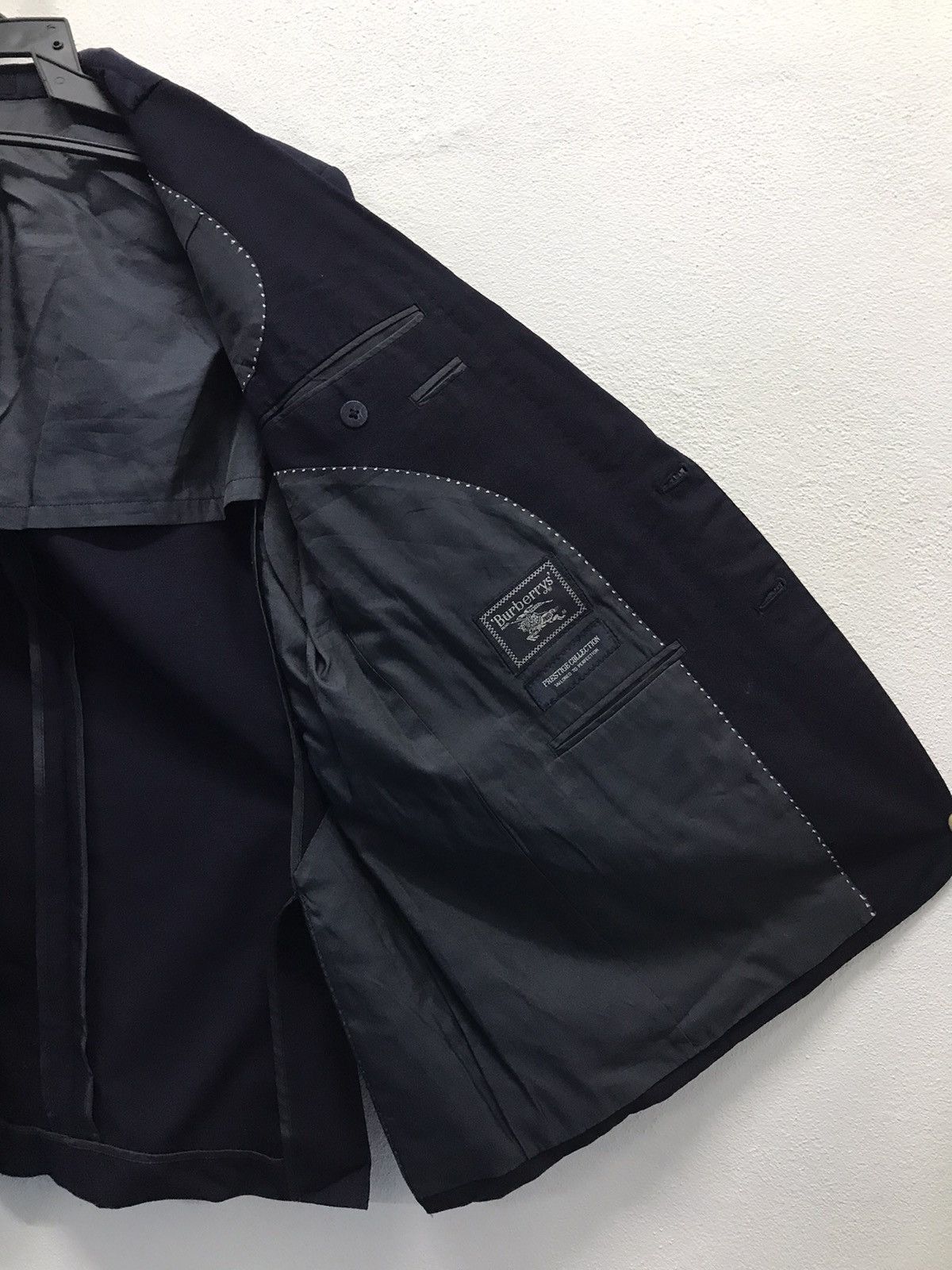 Burberry × Vintage Vintage BURBERRYS Wool & Mohair PRESTIGE Collection Blazer Size US M / EU 48-50 / 2 - 9 Thumbnail