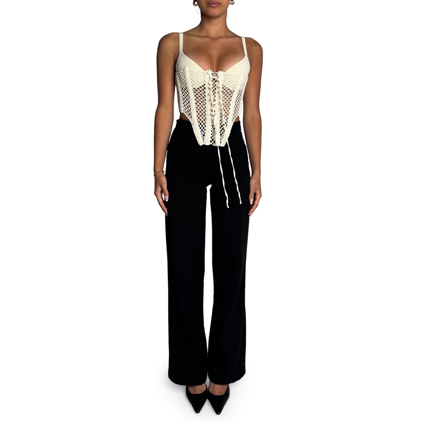 Dion Lee Crochet Corset Size XXS / US 00 / IT 34 - 3 Thumbnail