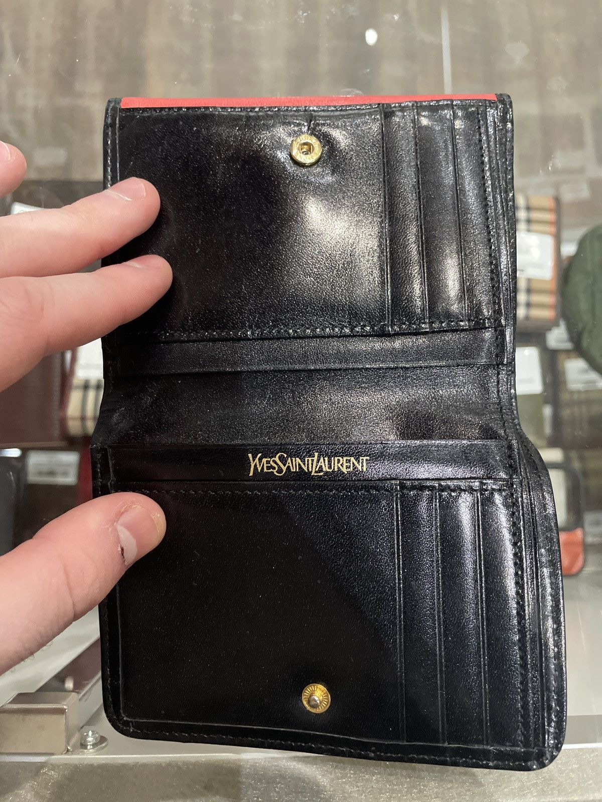 Yves Saint Laurent Yves Saint Laurent Multicolor Bifold Wallet Size ONE SIZE - 3 Thumbnail