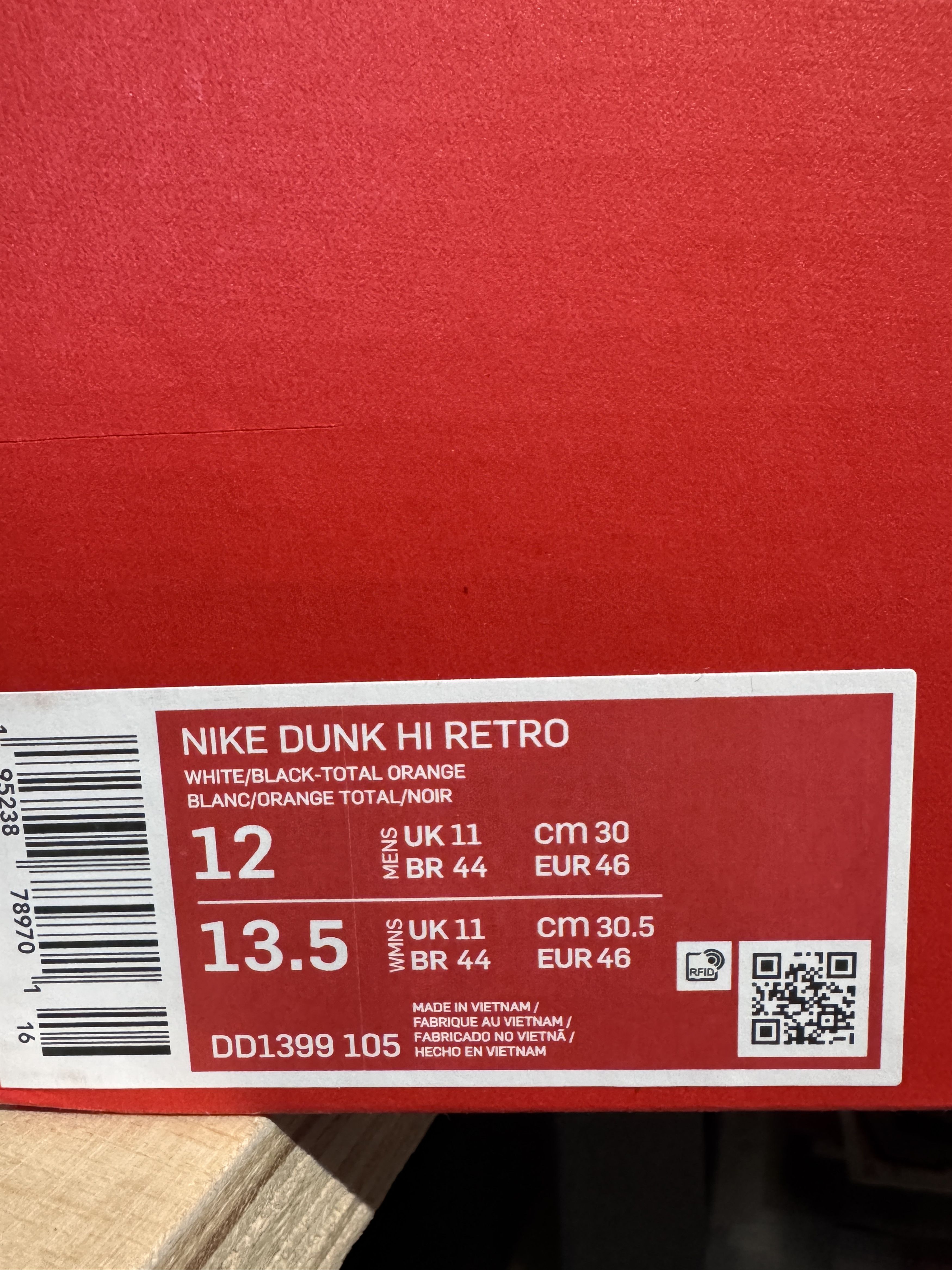 Nike Nike Dunk High Royal Navy EU 46 US 12 Custom Size US 13 / EU 46 - 5 Thumbnail