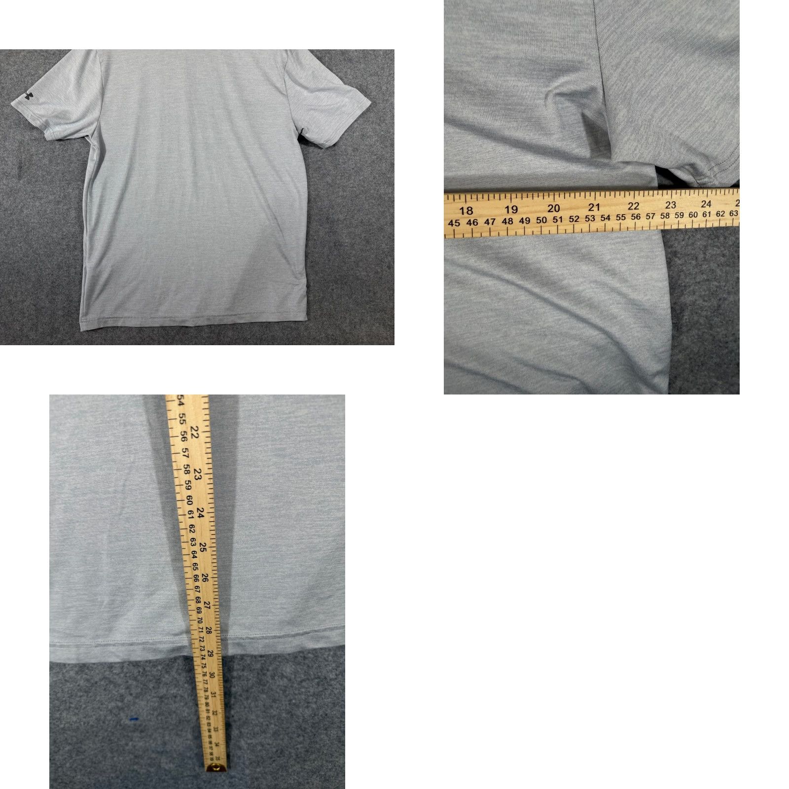Under Armour Under Armour Playoff Polo Golf Shirt Mens M Gray Stretch Embroidered Logo Shirt Size US M / EU 48-50 / 2 - 9 Thumbnail