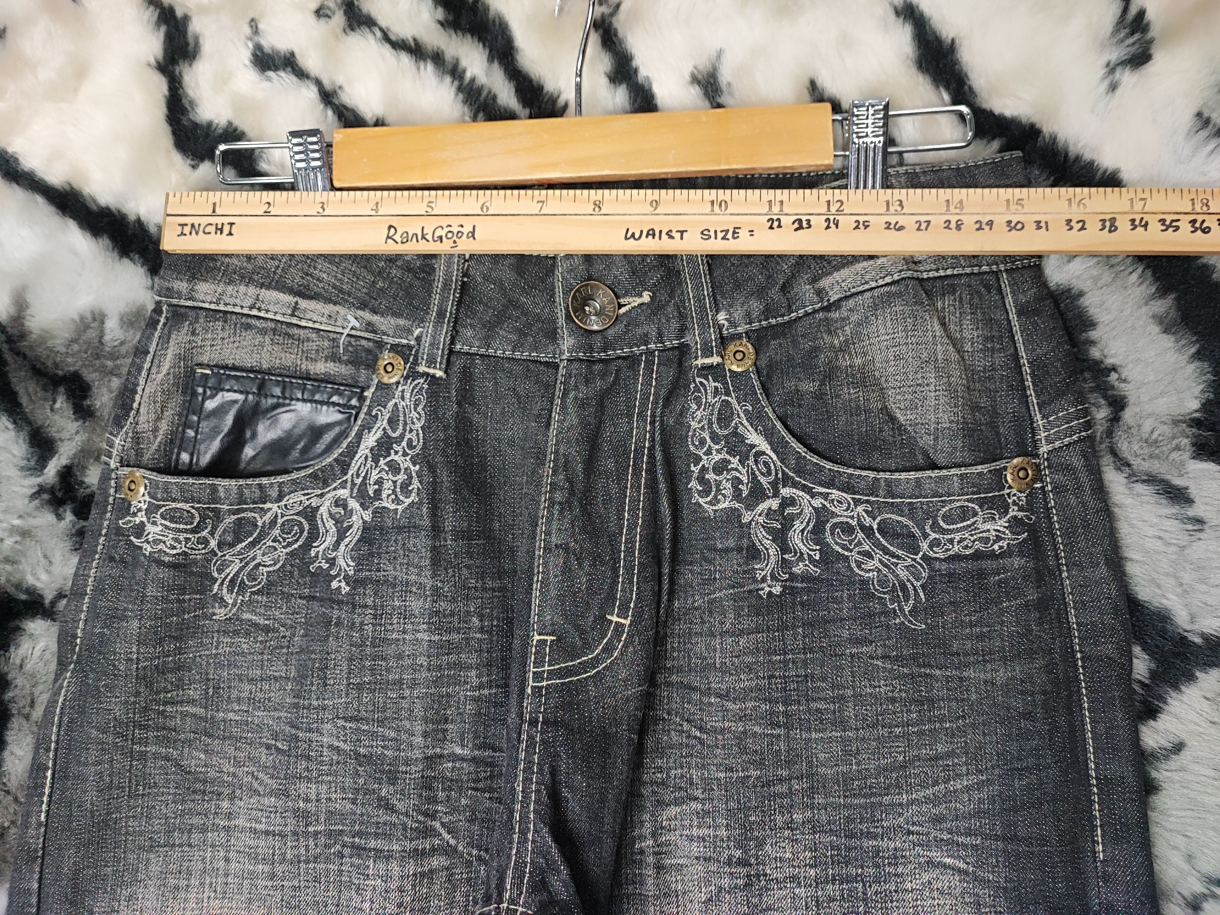 Karl Kani Vintage 90’s Style Karl Kani Baggy Distress Jean Size US 30 / EU 46 - 5 Thumbnail
