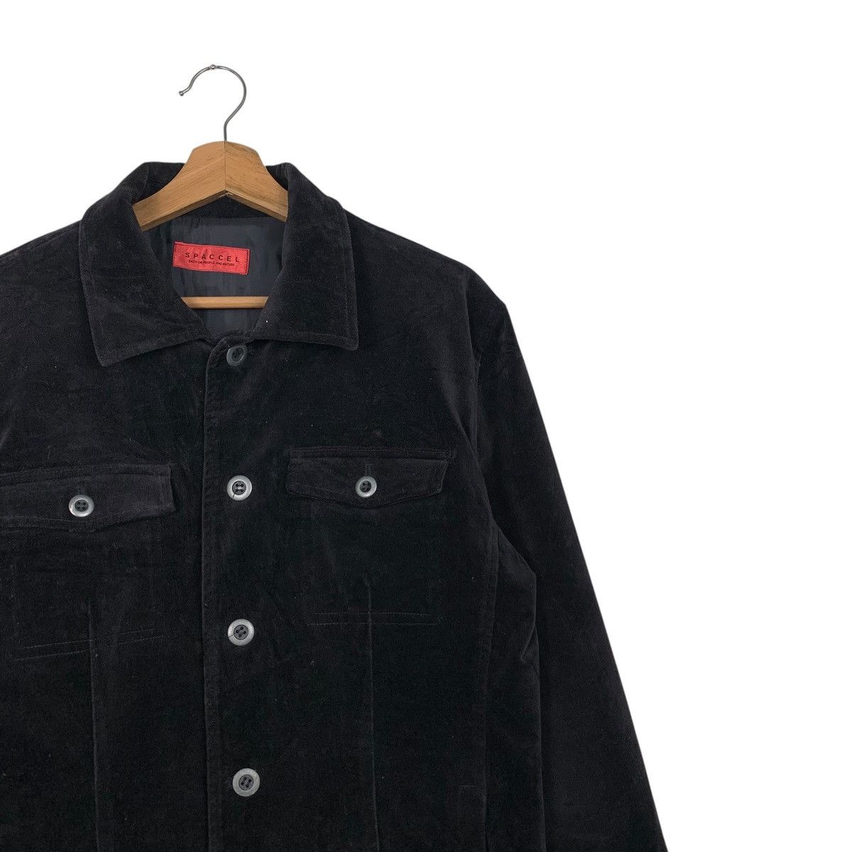 Japanese Brand SPACCEL Casual Jacket Shirt Jacket Flannel Jacket #2435-C109 Size US M / EU 48-50 / 2 - 4 Thumbnail
