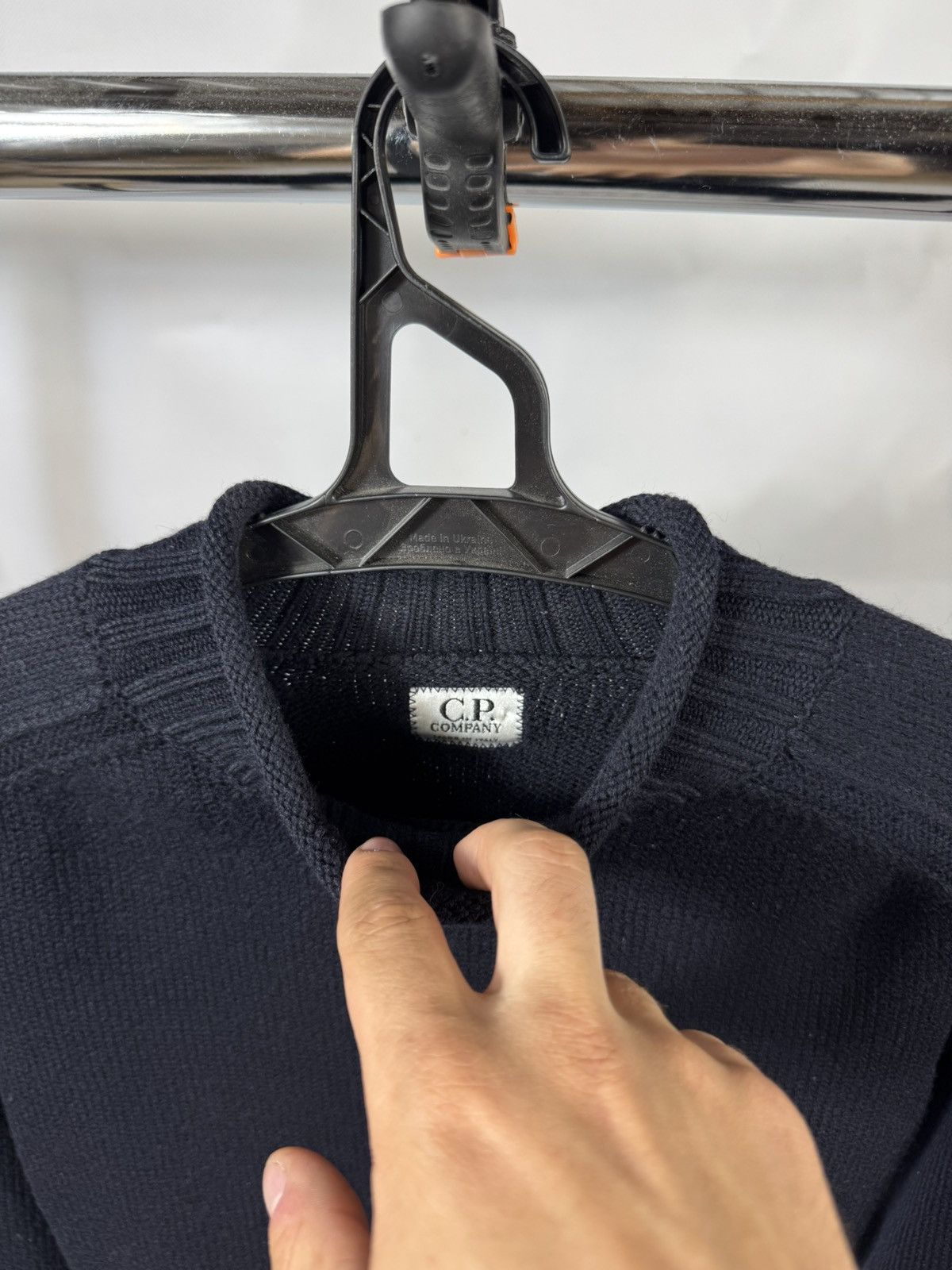 Massimo Osti Rare C.P Company Patch Knit Sweater Size US XS / EU 42 / 0 - 2 Thumbnail