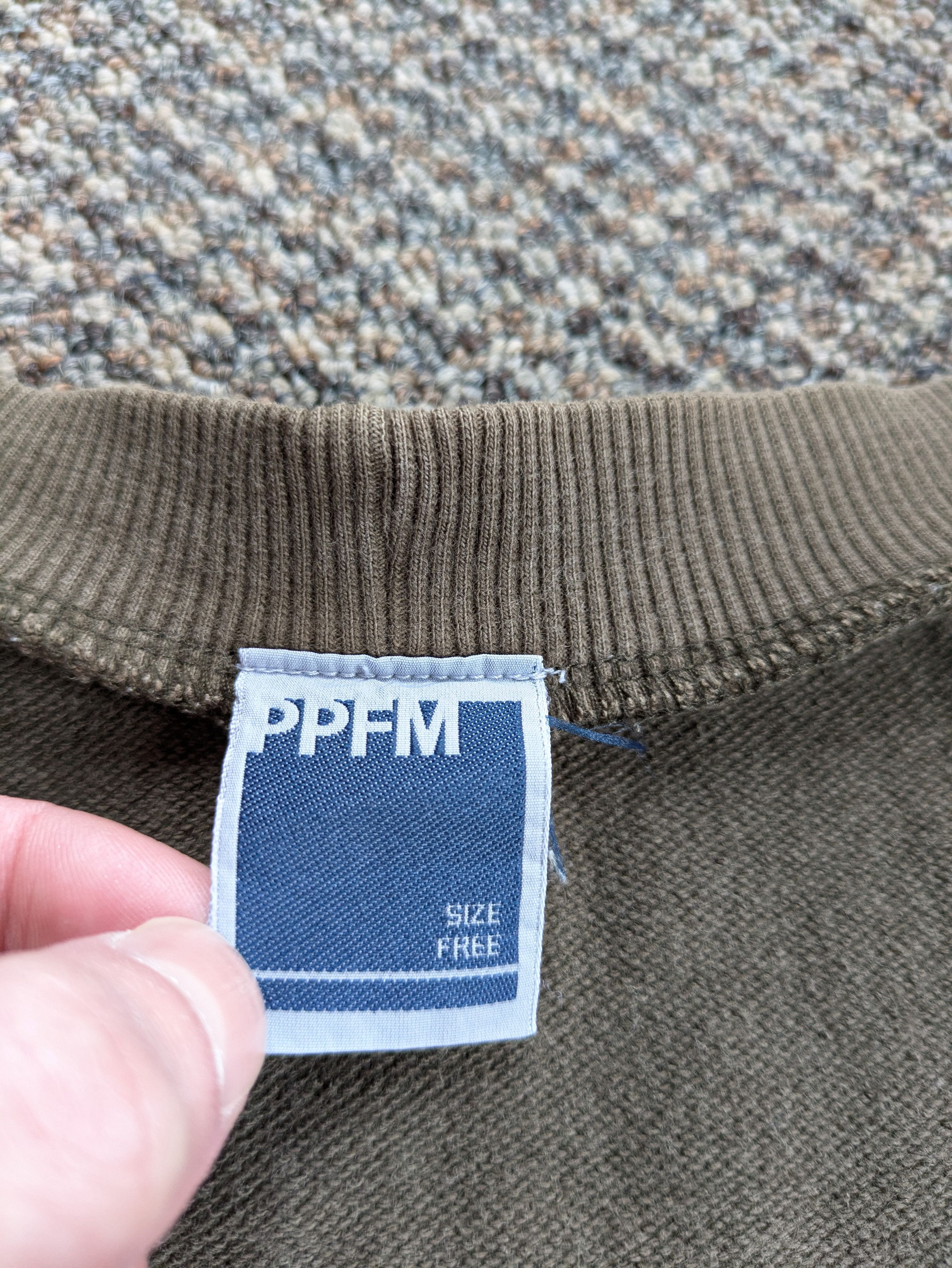 Japanese Brand × PPFM PPFM y2k sweat cardigan emo grunge opium brown goth archive Size US XL / EU 56 / 4 - 6 Thumbnail