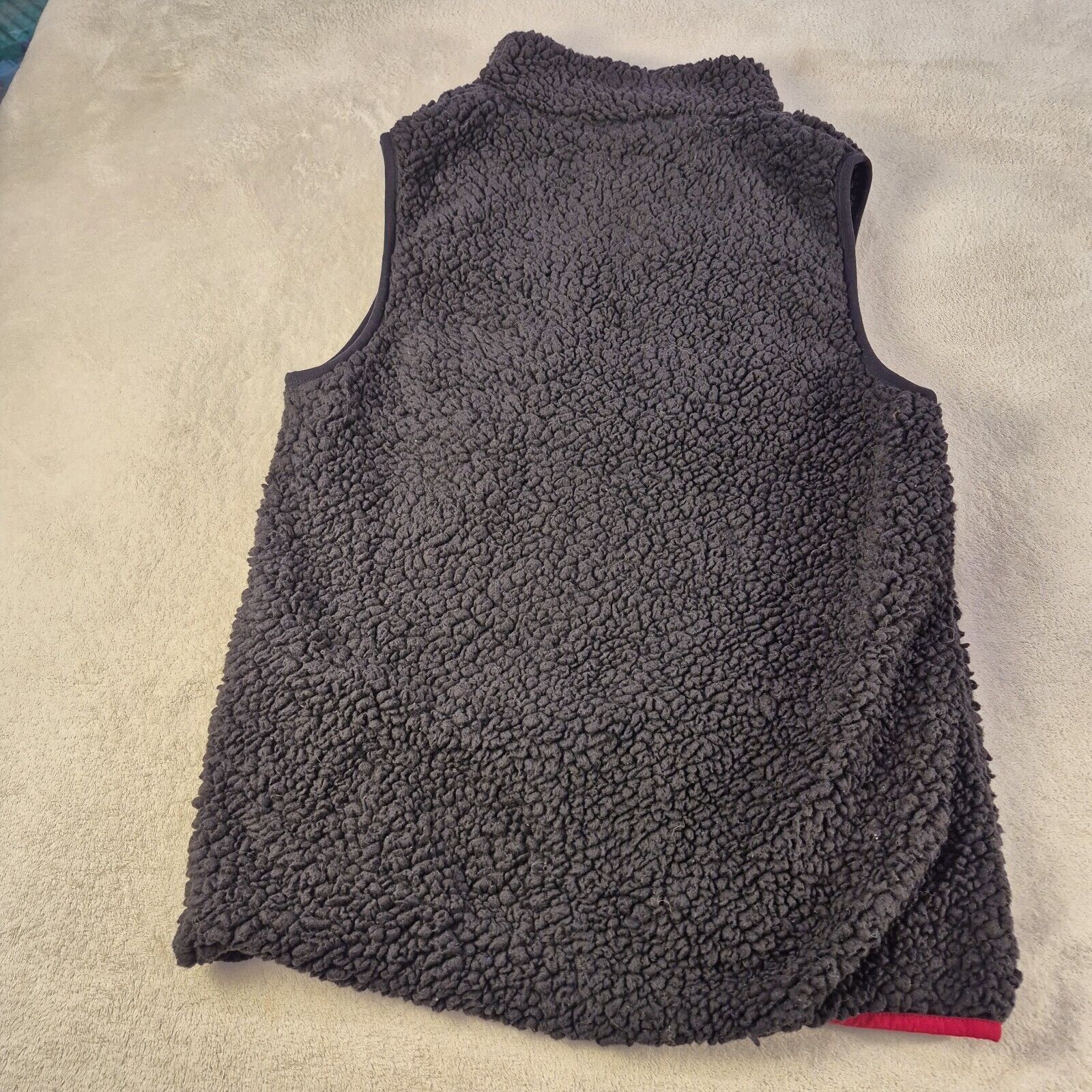 & Other Stories Ohio State OSU Buckeyes Full-Zip Sherpa Vest Size L Black Size US L / EU 52-54 / 3 - 9 Thumbnail