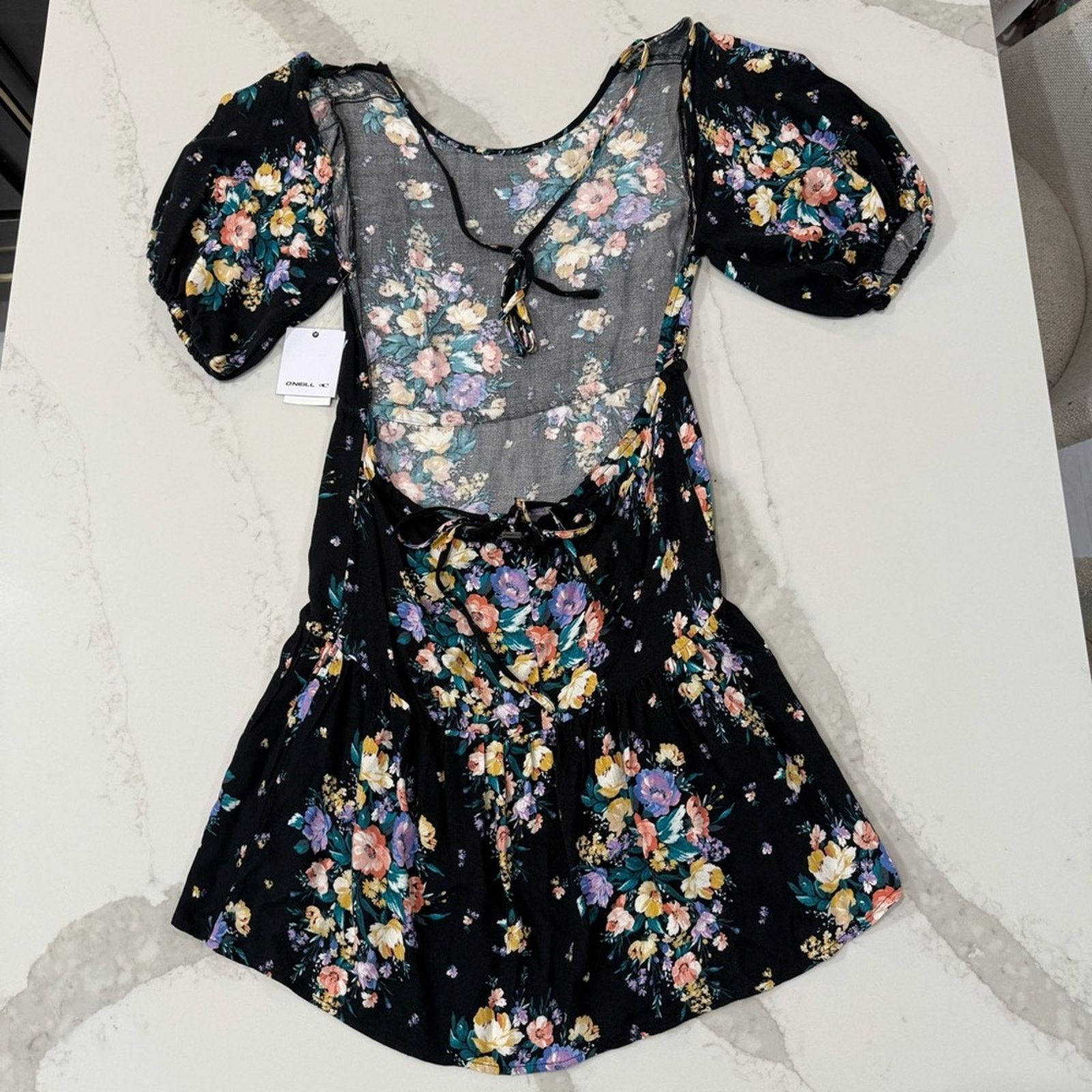 O'Neill O’Neill NWT Alta Midi Floral Open Back Dress Women’s Small Size S / US 4 / IT 40 - 11 Thumbnail