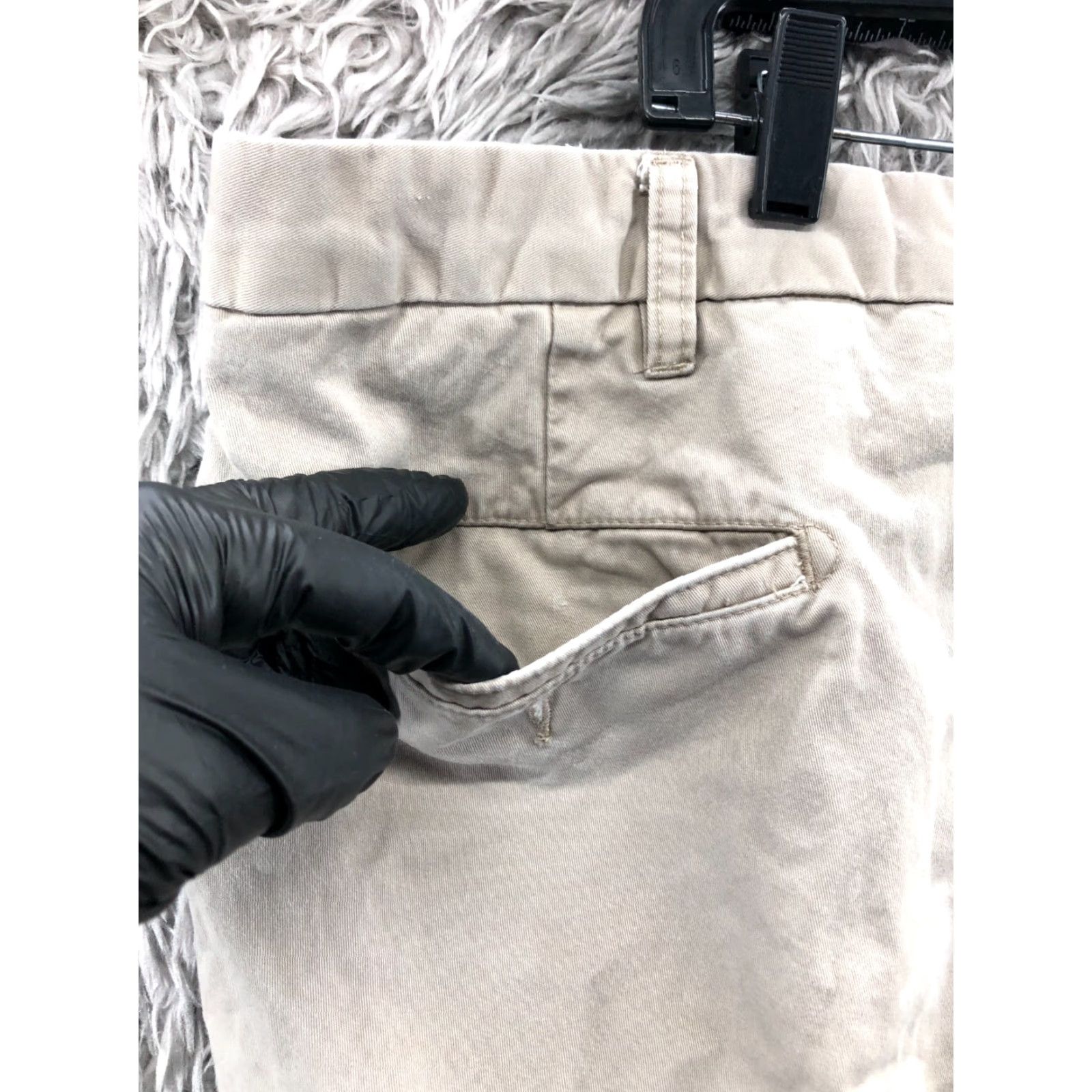 Dockers DOCKERS D3 Khaki Pants Mens 40x30 Beige Slimming Stretch 5-Pocket Flat Front Logo City Casual Formal Business Dress Shirt? Size US 40 / EU 56 - 7 Thumbnail