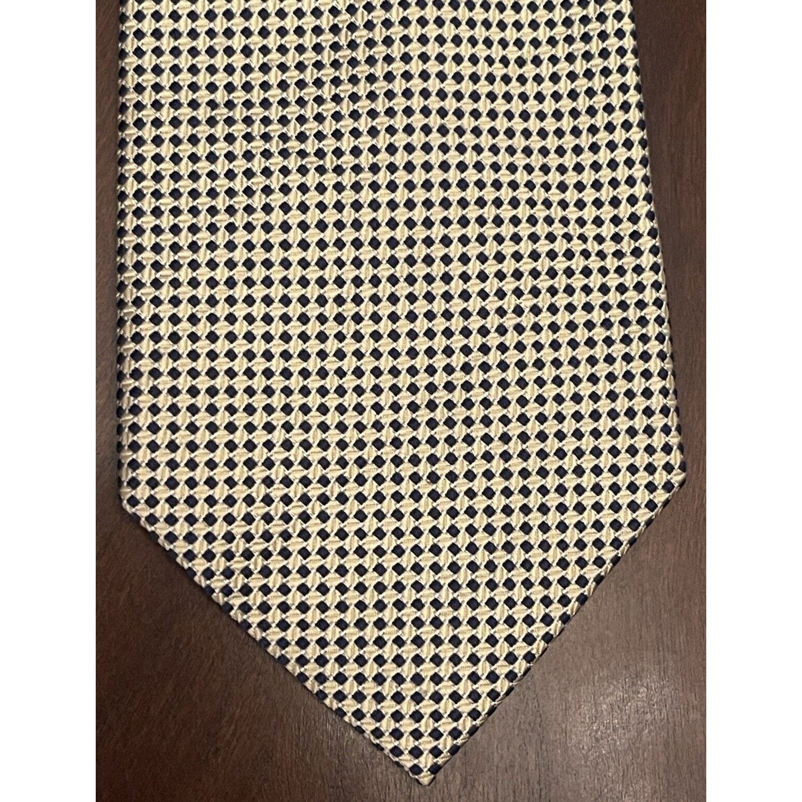 Jos. A. Bank Jos. A. Bank Signature Collection Gold Blue Hand Made Silk Size ONE SIZE - 1 Thumbnail