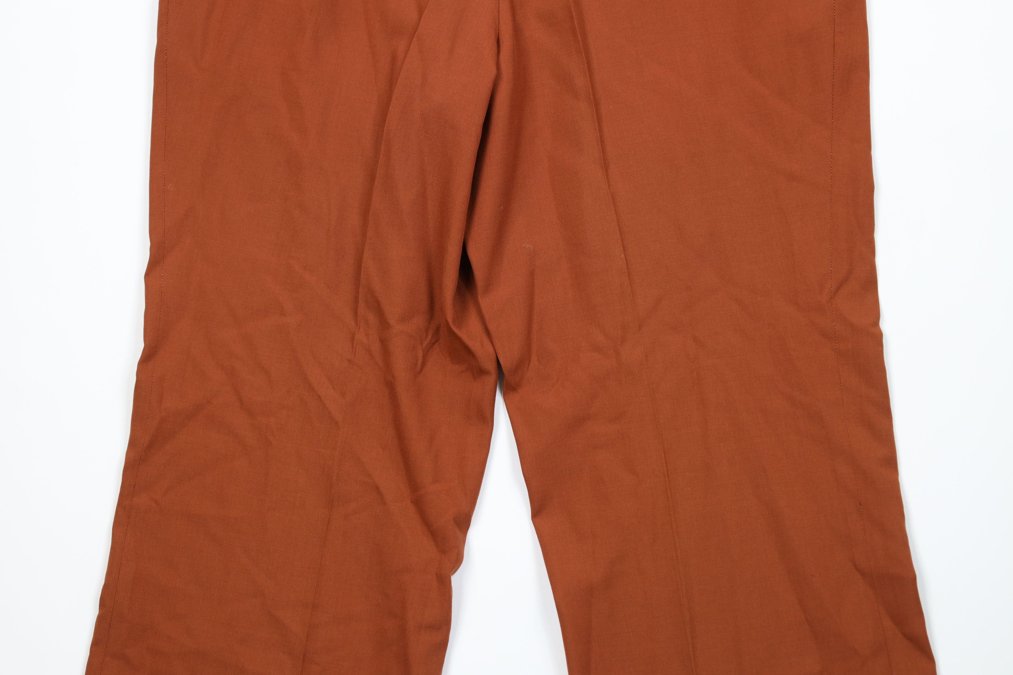 Vintage Vintage 60s Rockabilly Bell Bottoms Pants Orange USA Size US 36 / EU 52 - 10 Thumbnail