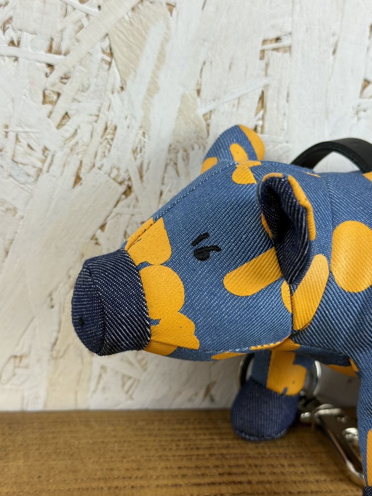 Vivienne Westwood NWT Vivienne Westwood Anglomania Denim Pig Toy Charm Size ONE SIZE - 5 Thumbnail