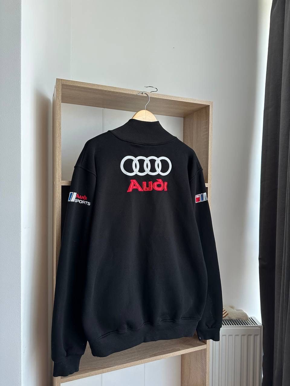 Audi × Vintage Vintage Audi Racing Black Full Zip Hoodie Size US M / EU 48-50 / 2 - 10 Thumbnail