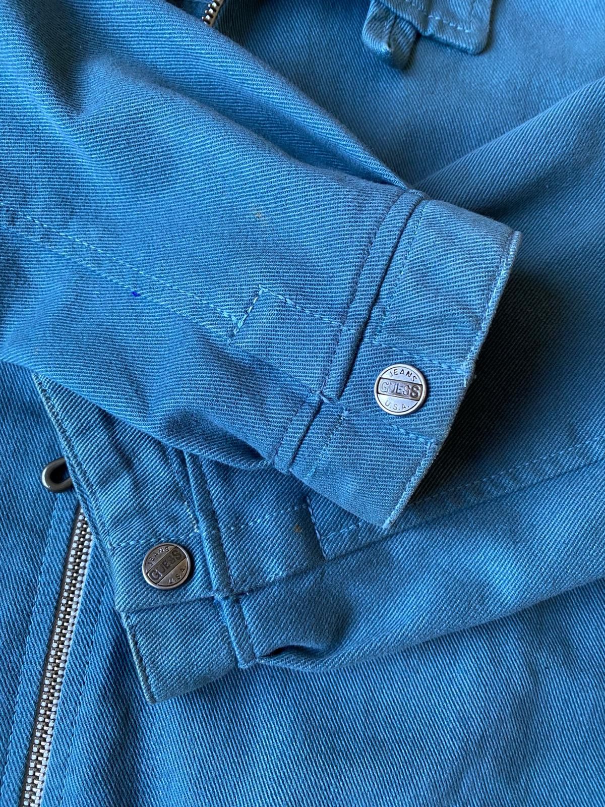 Guess Rare Vintage Guess Jacket Blue Size M Size US M / EU 48-50 / 2 - 4 Thumbnail
