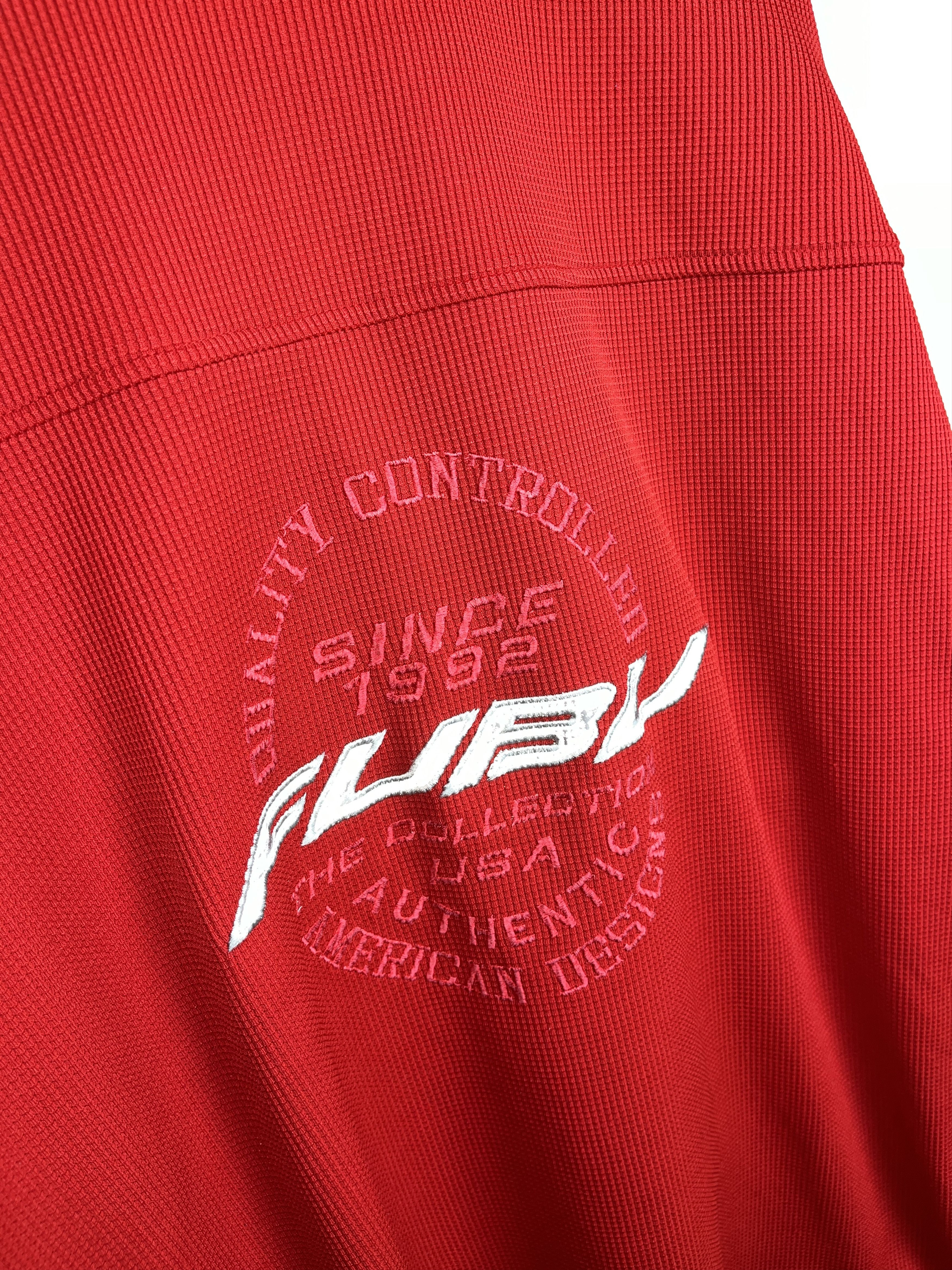 Fubu Vintage FUBU Sports Polo Rugby Shirt Long Sleeve Size US L / EU 52-54 / 3 - 6 Thumbnail
