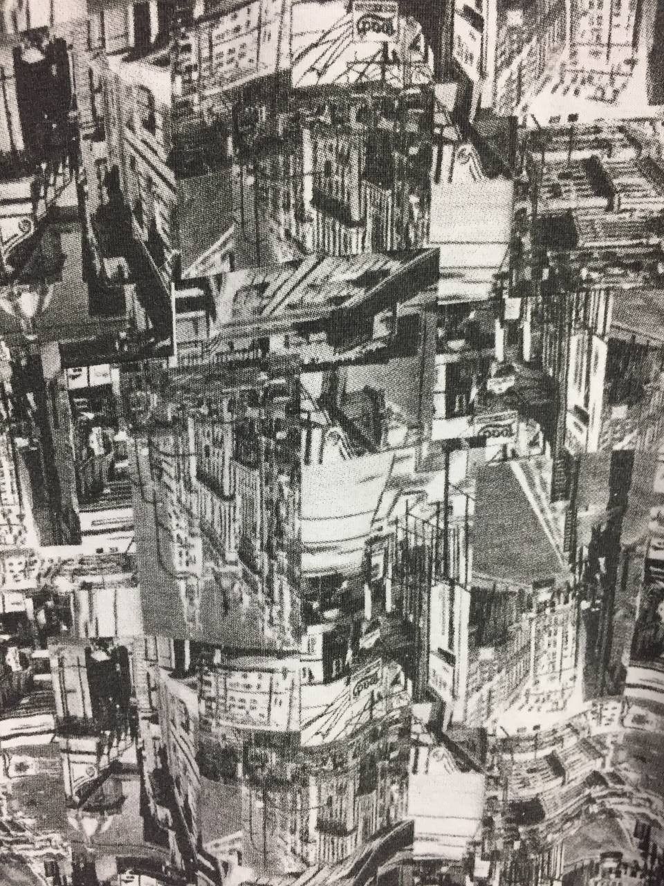 Airwalk Vtg 00s Airwalk Cityscape All Over Print Skate Polo Shirt Size US XL / EU 56 / 4 - 4 Thumbnail