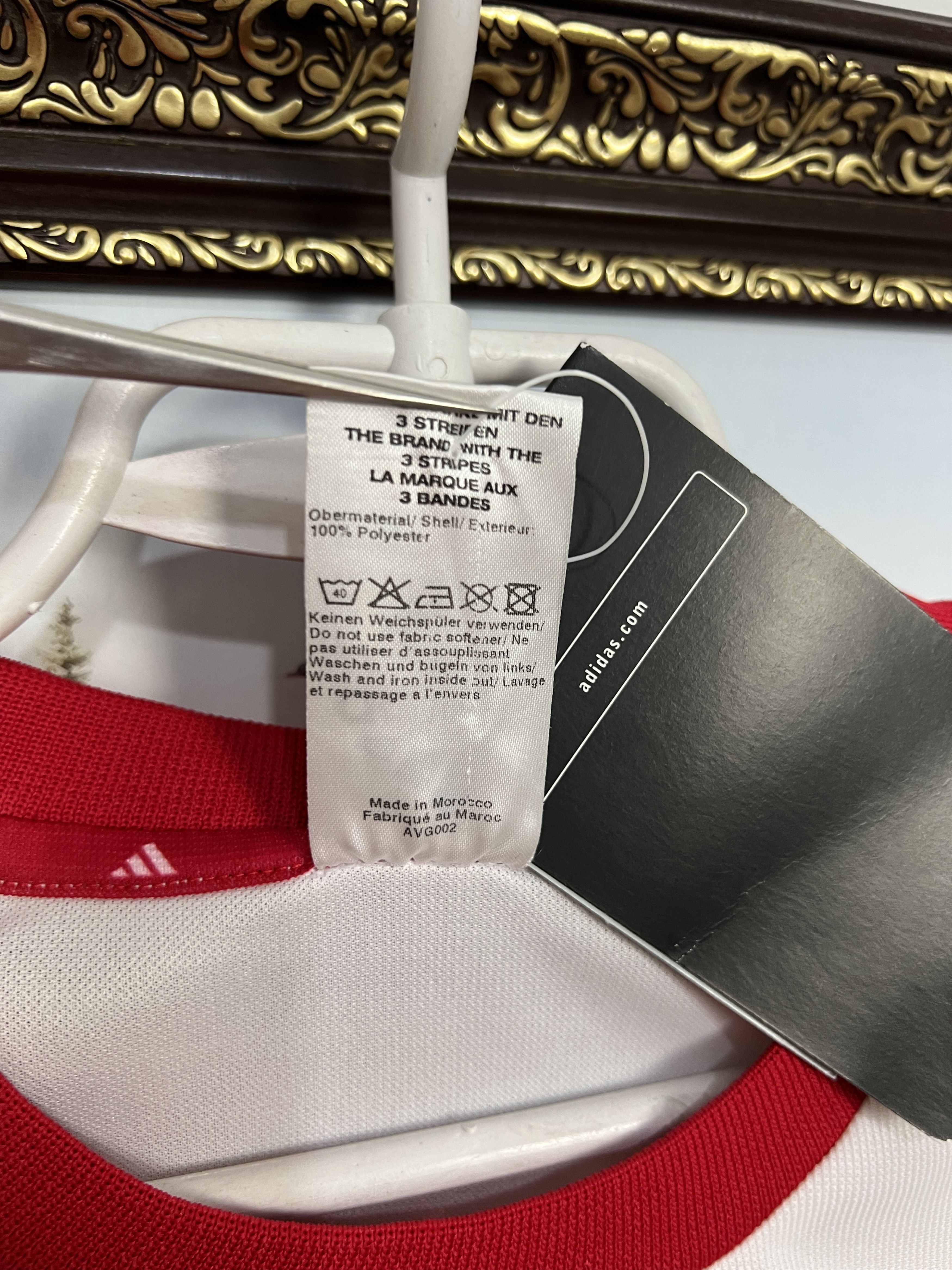 Adidas Hungary Away football shirt Soccer Jersey National Trikot Size US S / EU 44-46 / 1 - 8 Thumbnail
