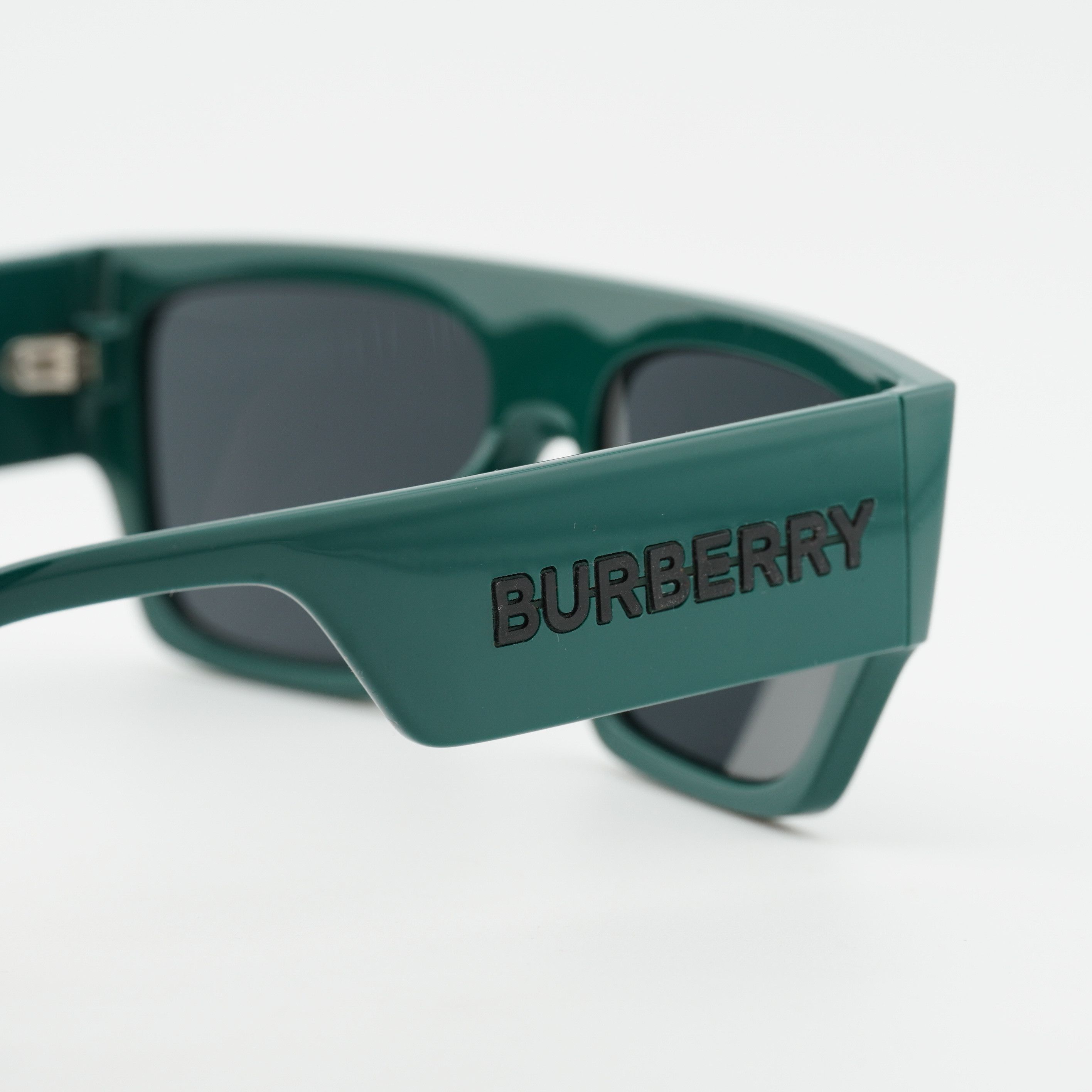 Burberry Burberry BE4397U 407187 Sunglasses Green Square Frame Size ONE SIZE - 5 Thumbnail