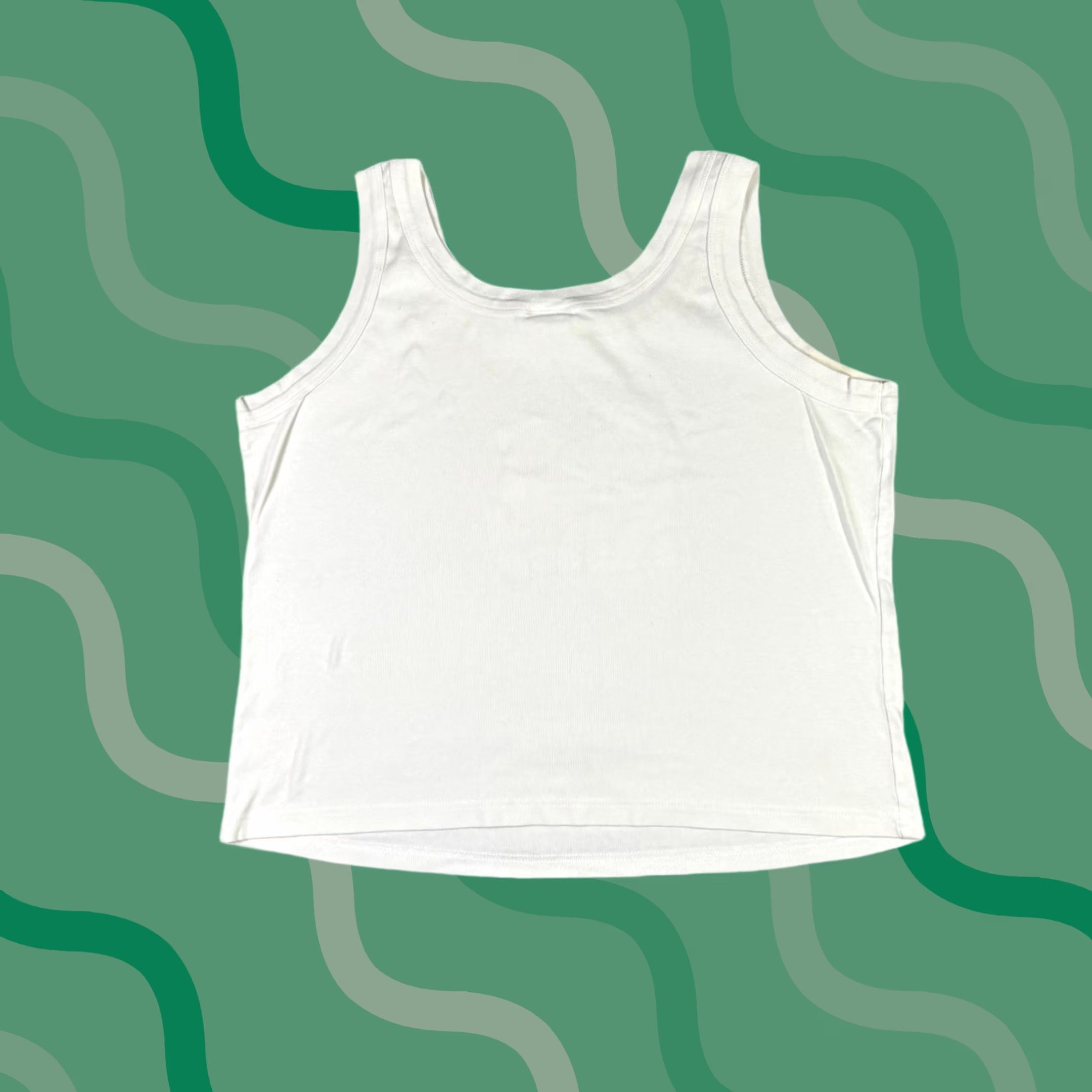 Vintage VINTAGE Looney Tunes Tank Top Women’s 2XL White Tweety 90s Cartoon Promo Cropped Sleeveless Shirt Mens? Size XXL / US 16-18 / IT 52-54 - 1 Thumbnail