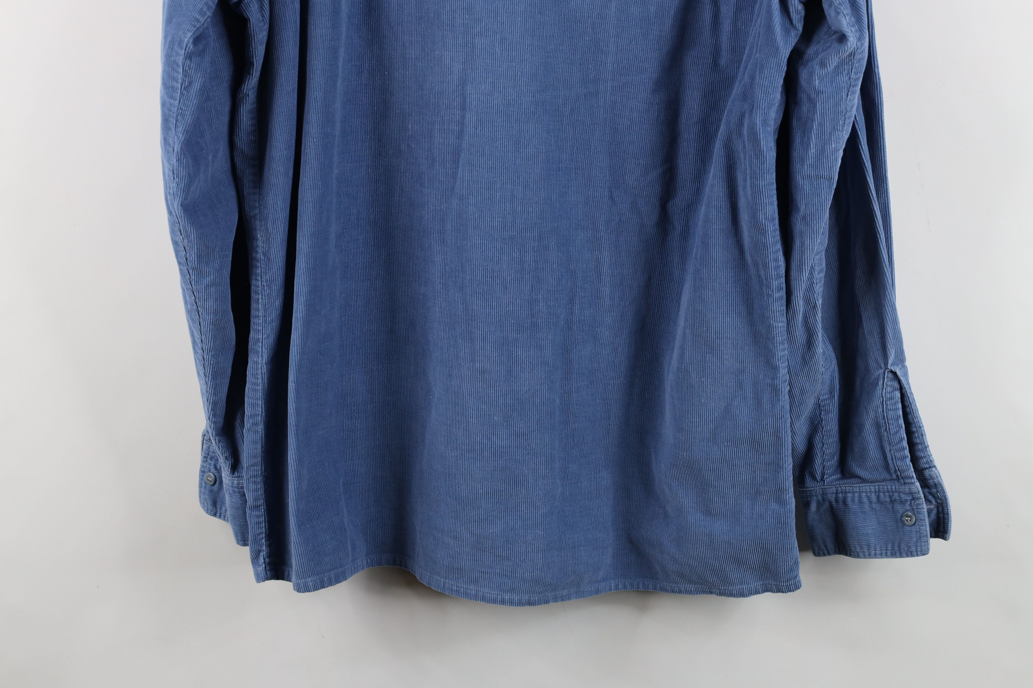 Levi's Vintage 80s 90s Levis Corduroy Military Bush Button Shirt Size US L / EU 52-54 / 3 - 16 Thumbnail
