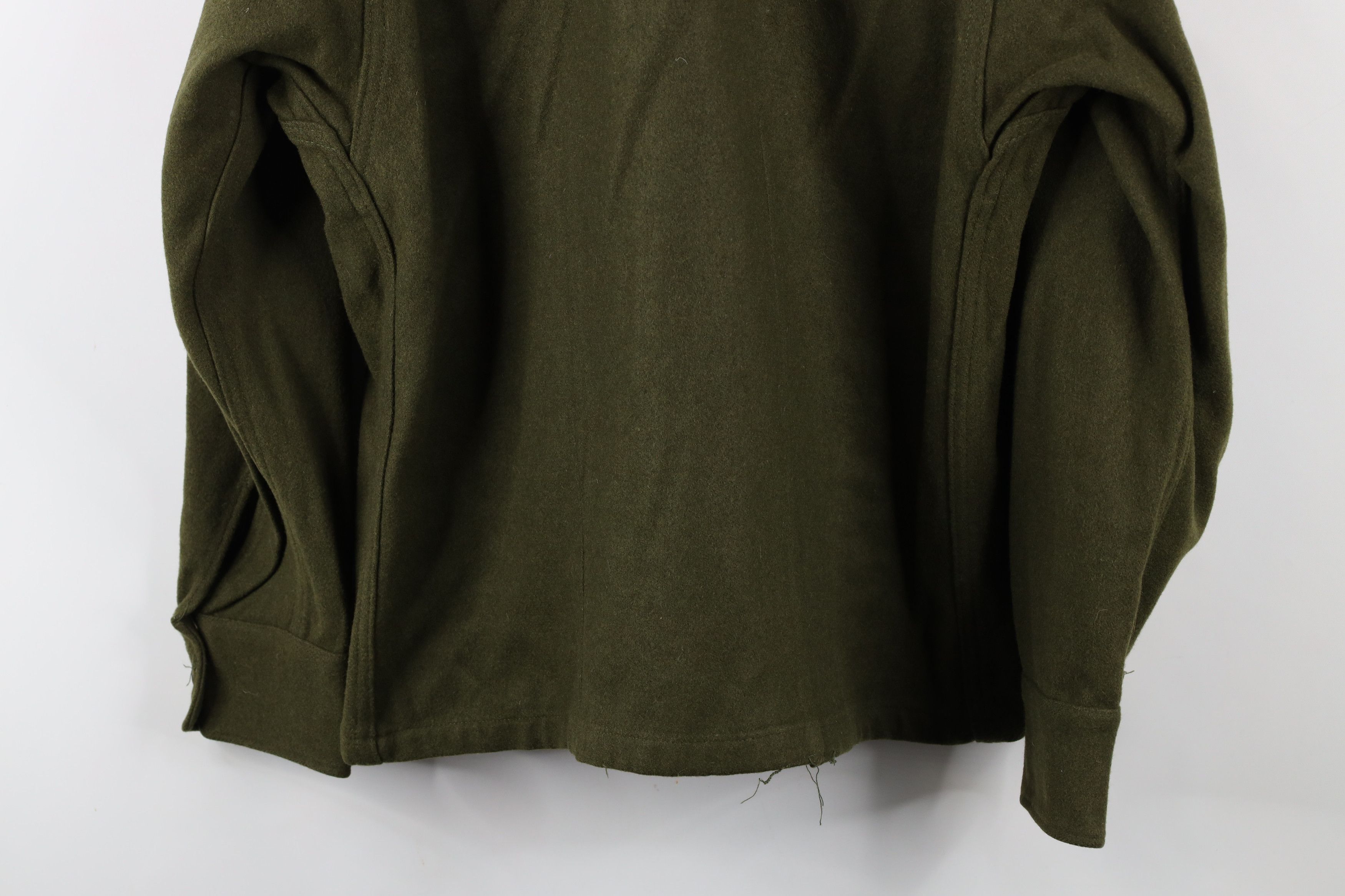 Vintage Vintage 50s Korean War Wool Combat Field Jacket Green USA Size US M / EU 48-50 / 2 - 11 Thumbnail