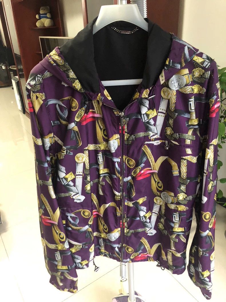 Versace Lace jacket hoody