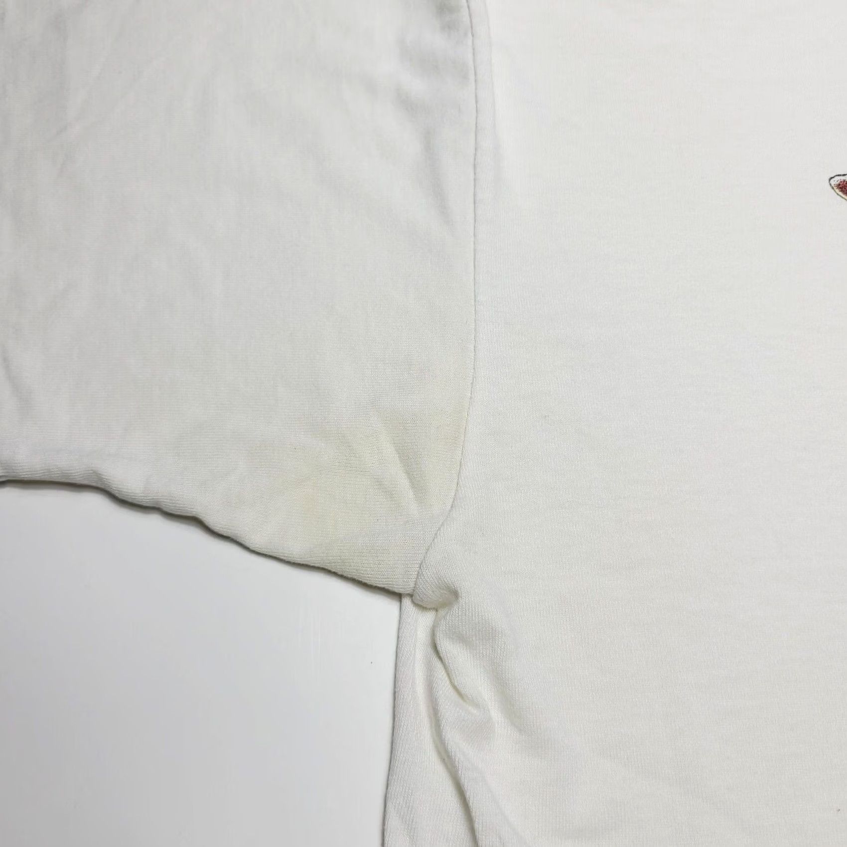 Vintage VINTAGE F.H. Davis Protect Our Ocean Single Stitch Men’s T-Shirt XL White Crew Neck Long Sleeve Shirt 90s Mens Clothing Vintage Mens XL Shirt Size US XL / EU 56 / 4 - 6 Thumbnail
