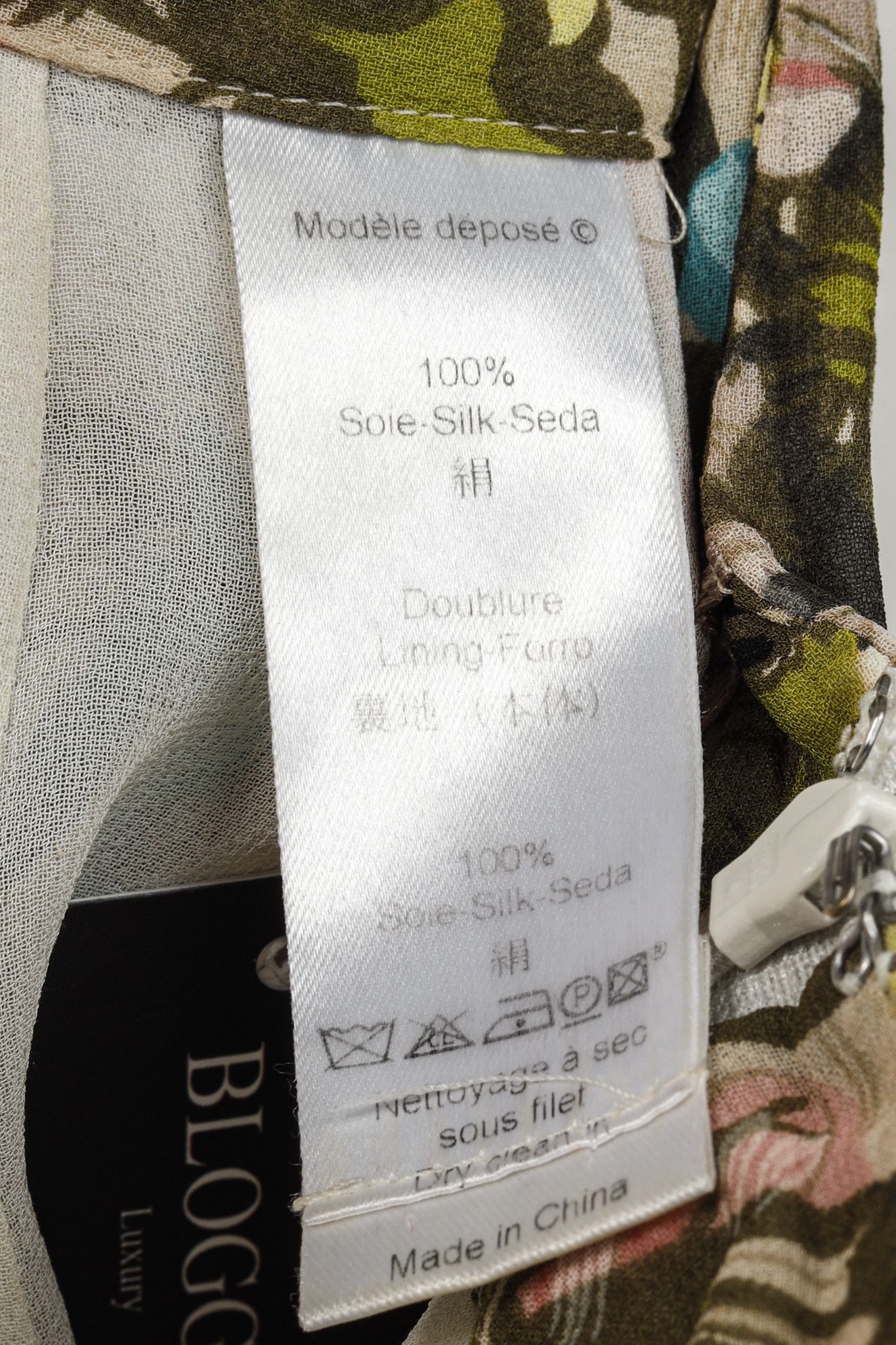 Kenzo Kenzo Vintage Floral Silk Flared Midi Skirt Size 31" - 10 Thumbnail
