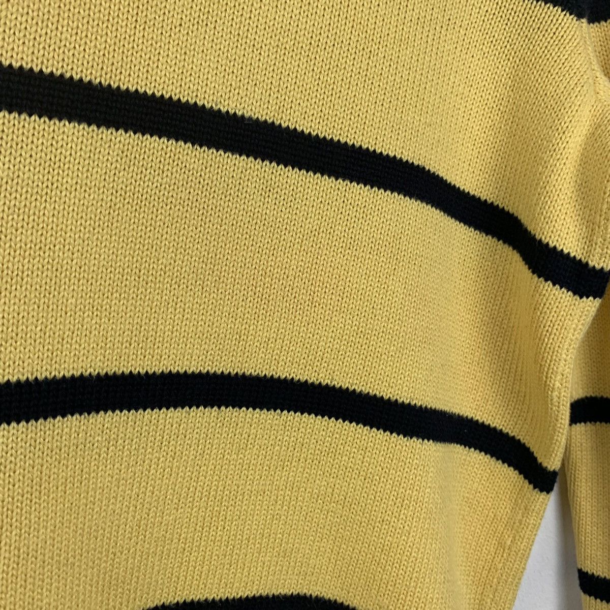 Polo Ralph Lauren Vintage Polo Ralph Lauren Quarter Zip Knit Striped Sweater Size US S / EU 44-46 / 1 - 12 Thumbnail