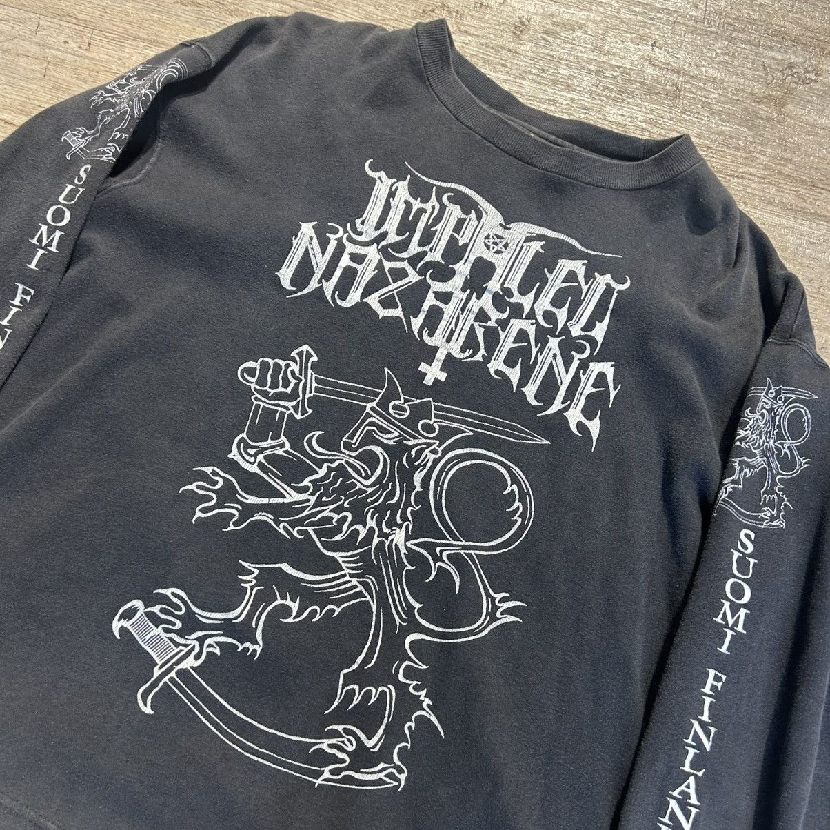 Vintage vintage 1994 napalm nazarene long sleeve tee shirt Size US M / EU 48-50 / 2 - 3 Thumbnail