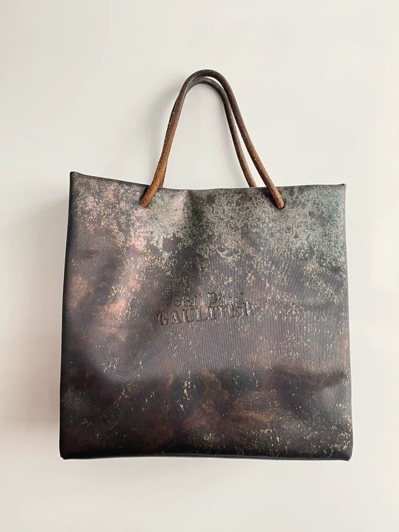 Jean Paul Gaultier Jean Paul Gaultier 99AW Jade Worm Handbag 2504-Nextarrow Size ONE SIZE - 1 Thumbnail