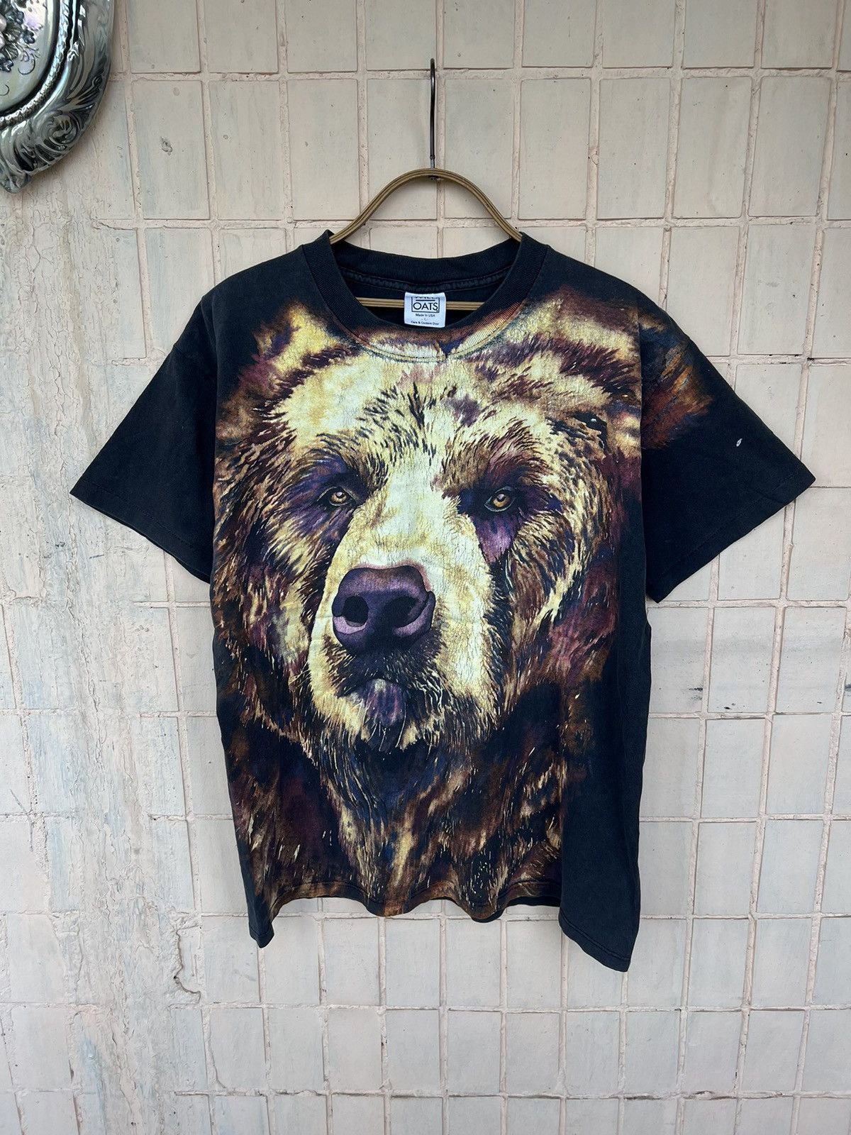 Other Vintage 90s Wild Oats Grizzly Bear Y2K Shirts Size US L / EU 52-54 / 3 - 3 Thumbnail