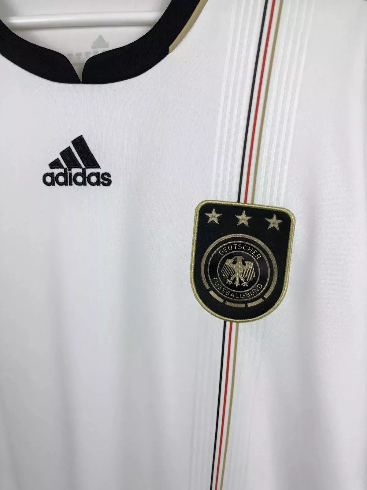 Adidas GERMANY NATIONAL 2010/2012 HOME FOOTBALL JERSEY SOCCER SHIRT Size US XL / EU 56 / 4 - 5 Thumbnail