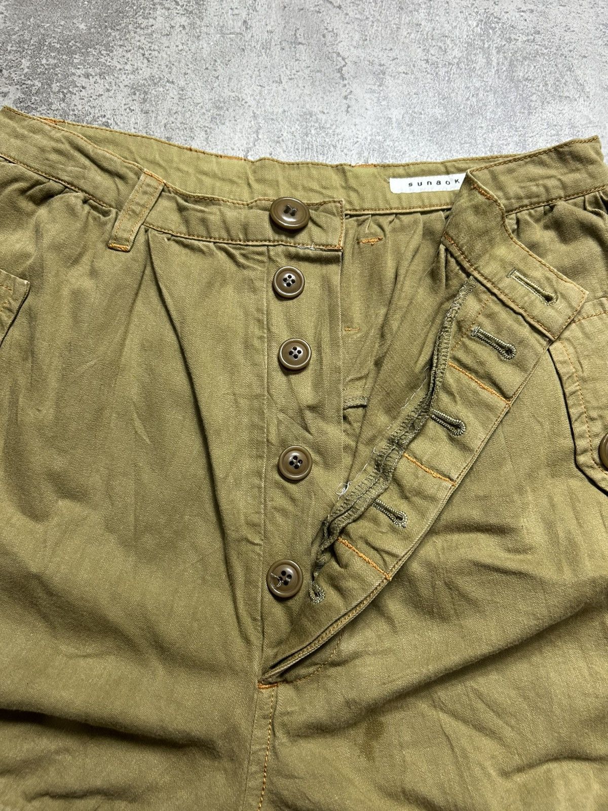 Issey Miyake 90s Sunaokuwahara by Issey Miyake Short Pants Size US 29 - 3 Thumbnail