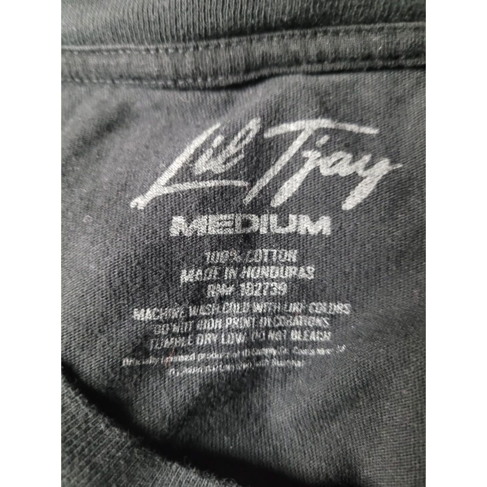 Vintage Lil Tjay T Shirt Medium Black Hip Hop Graphic Tee Men Size US M / EU 48-50 / 2 - 3 Thumbnail