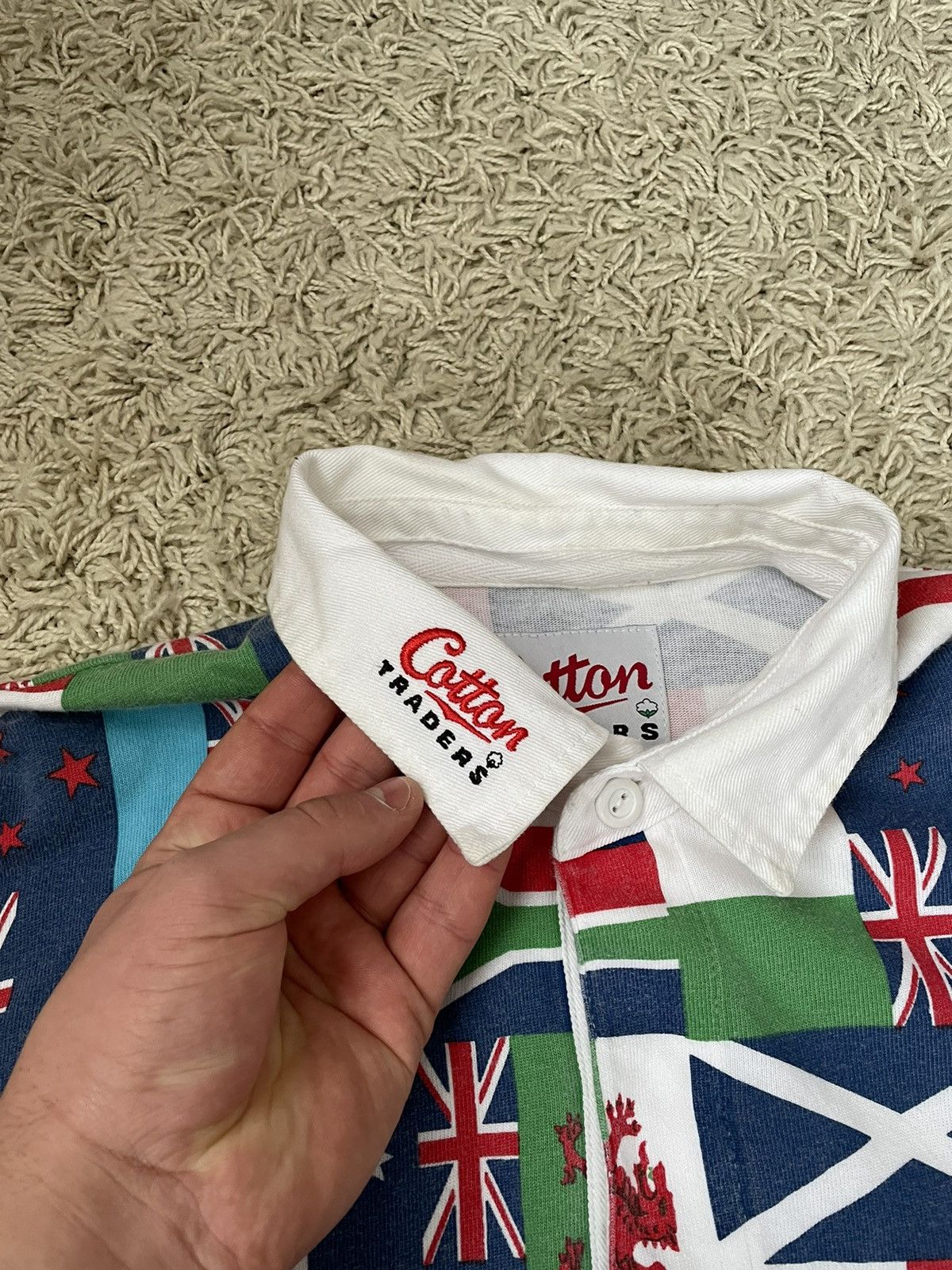 Cotton Traders Vintage Cotton Traders Rugby Nations Shirt jersey Size US XXL / EU 58 / 5 - 5 Thumbnail