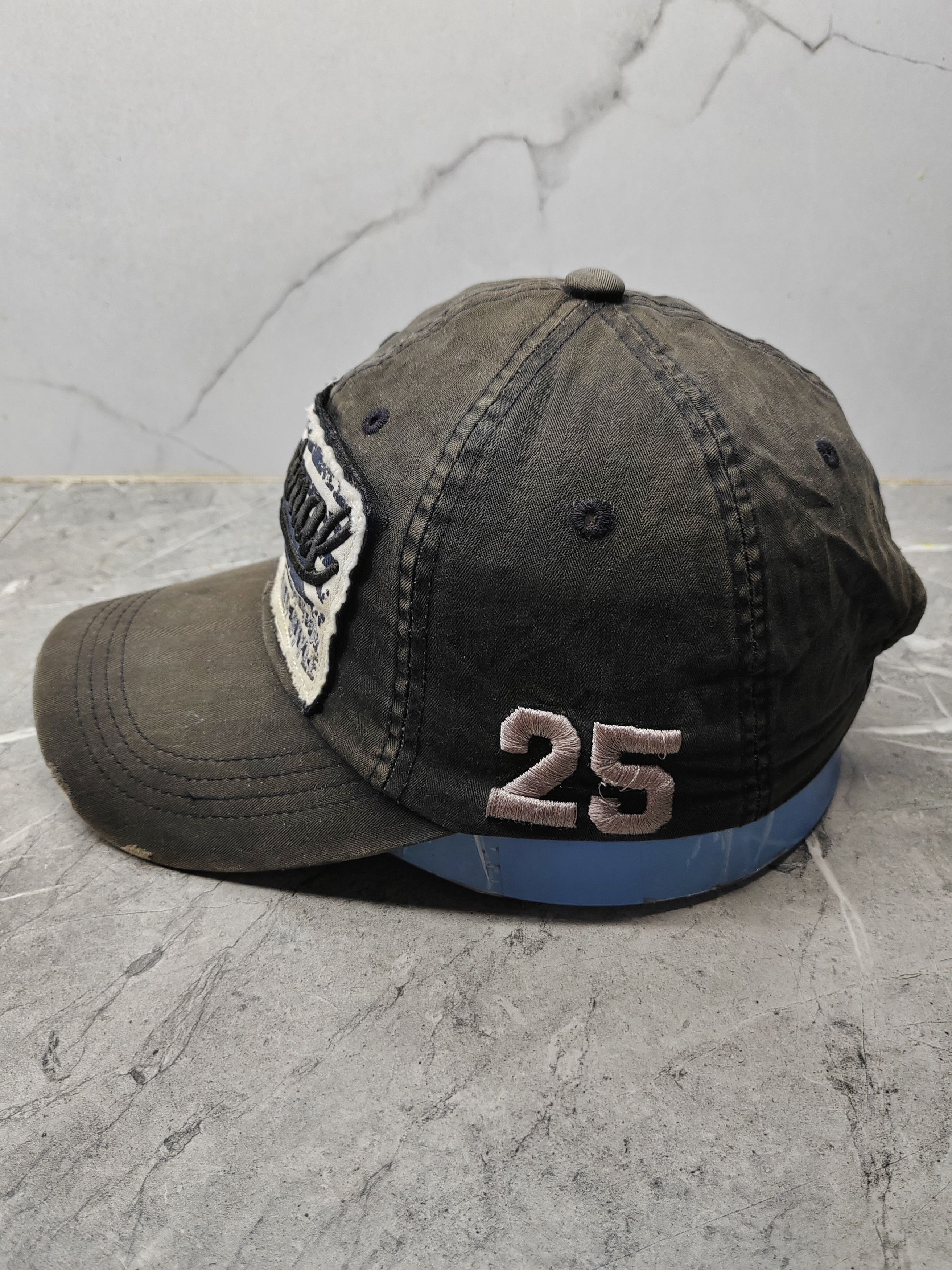 Vintage Vintage 25 Original Distressed Style Cap Hat Size ONE SIZE - 5 Thumbnail